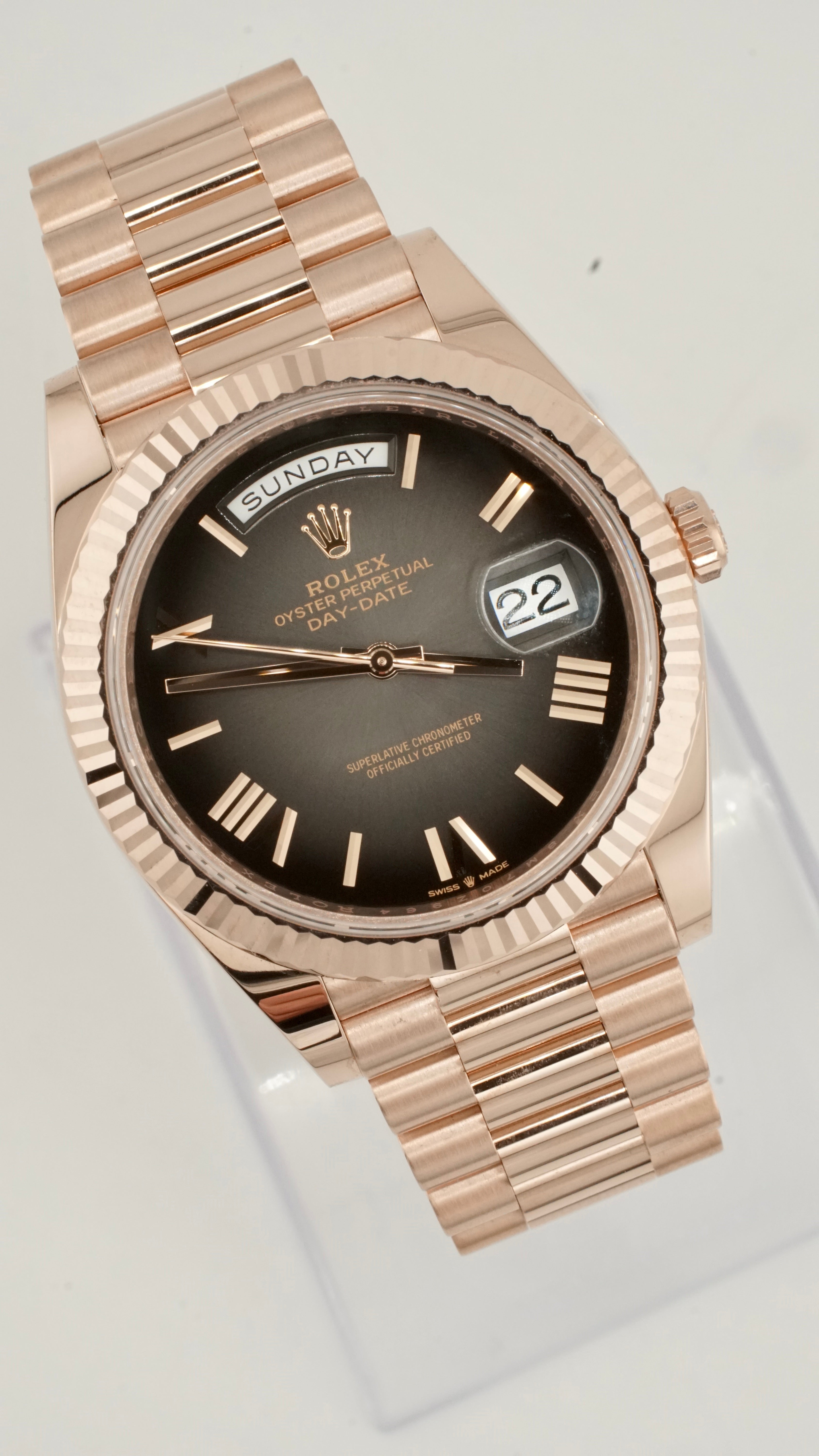 Rolex Day Date 40mm "Ombre Dial" (2025 NEW Box & Papers)