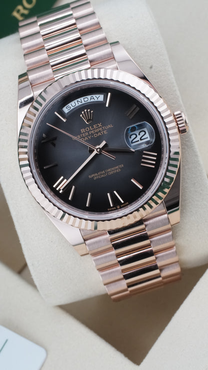 Rolex Day Date 40mm "Ombre Dial" (2025 NEW Box & Papers)