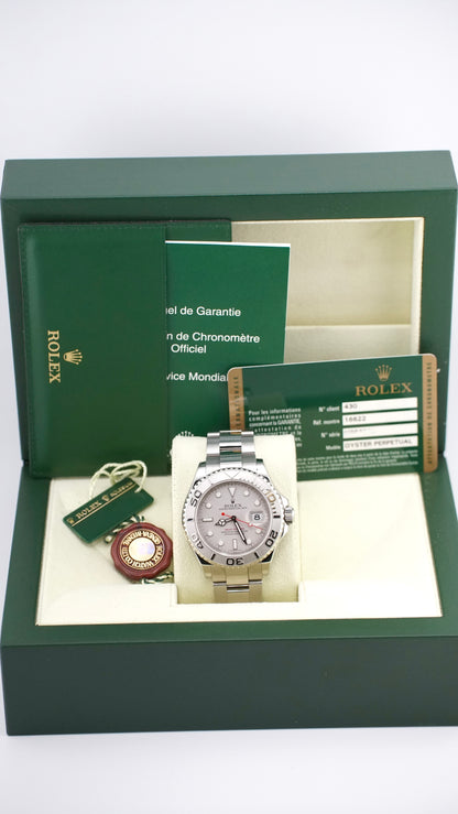 Rolex Yacht-master 16622 "Platinum" (Box & Papers)