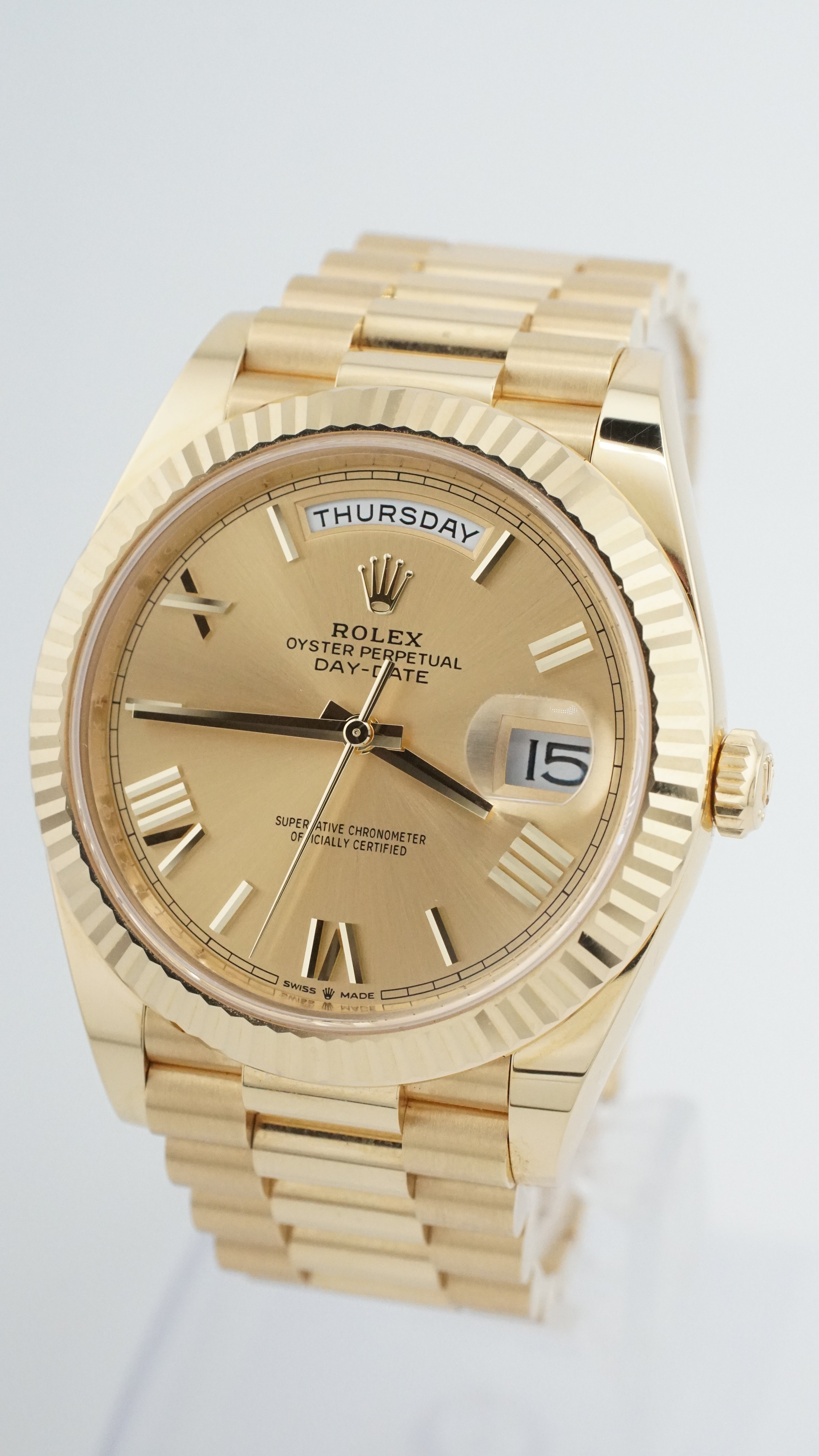 Rolex Day-date 40 228238 (2025 Box & Papers)