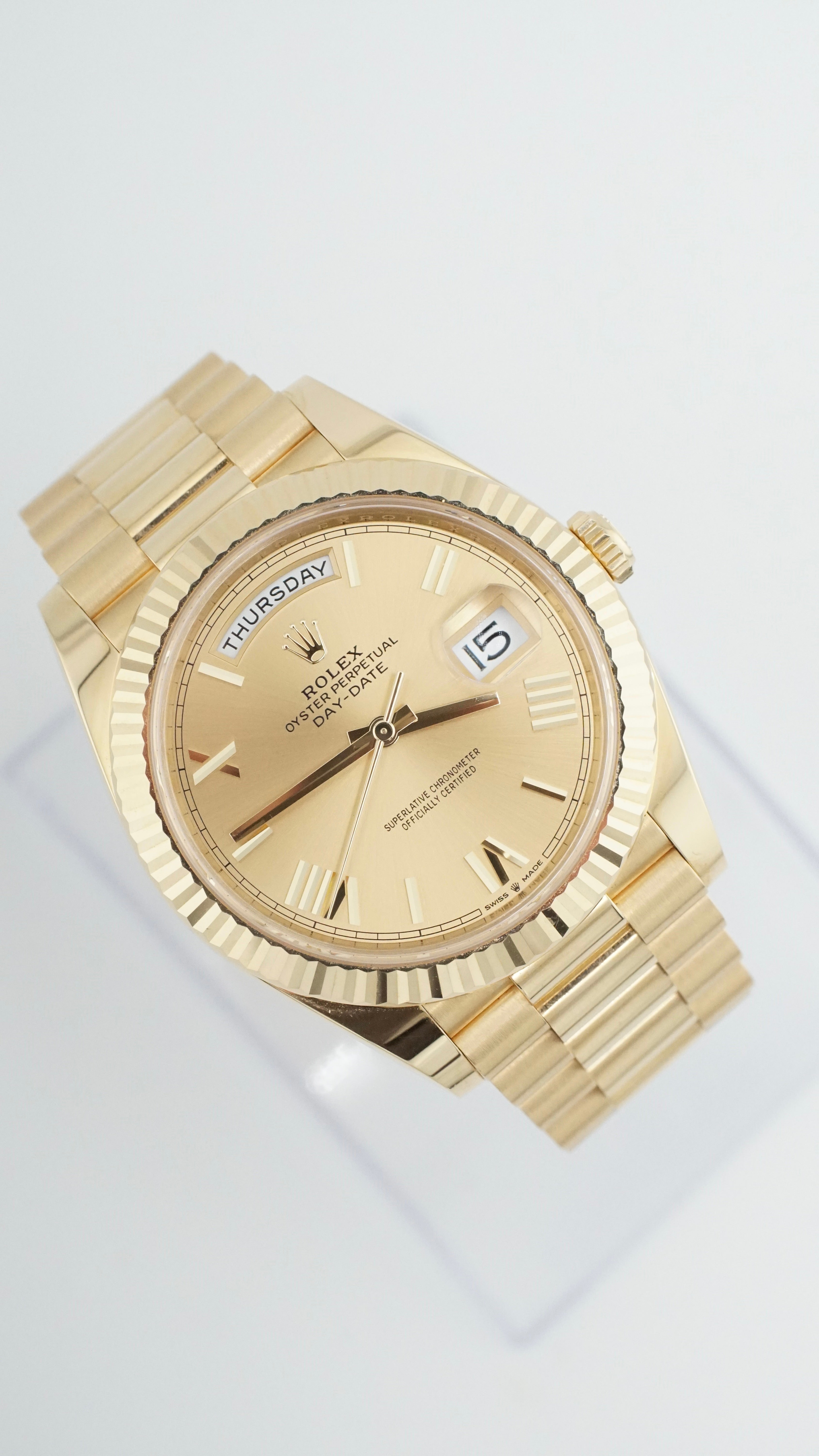 Rolex Day-date 40 228238 (2025 Box & Papers)