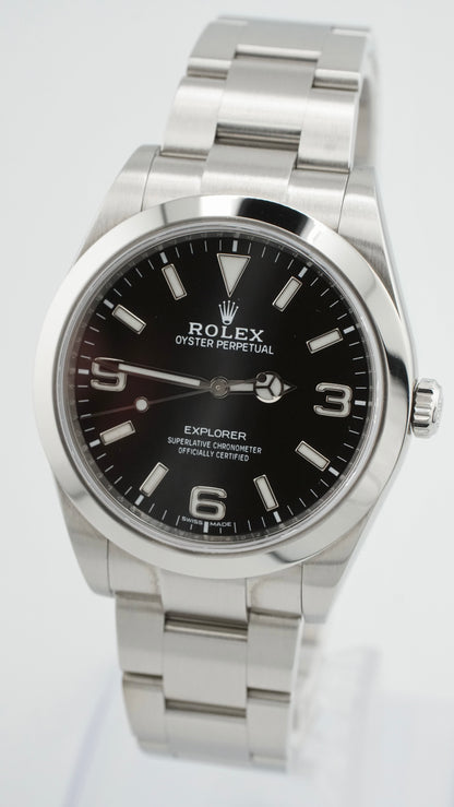 Rolex Explorer 39mm 214270 (Box & Papers)