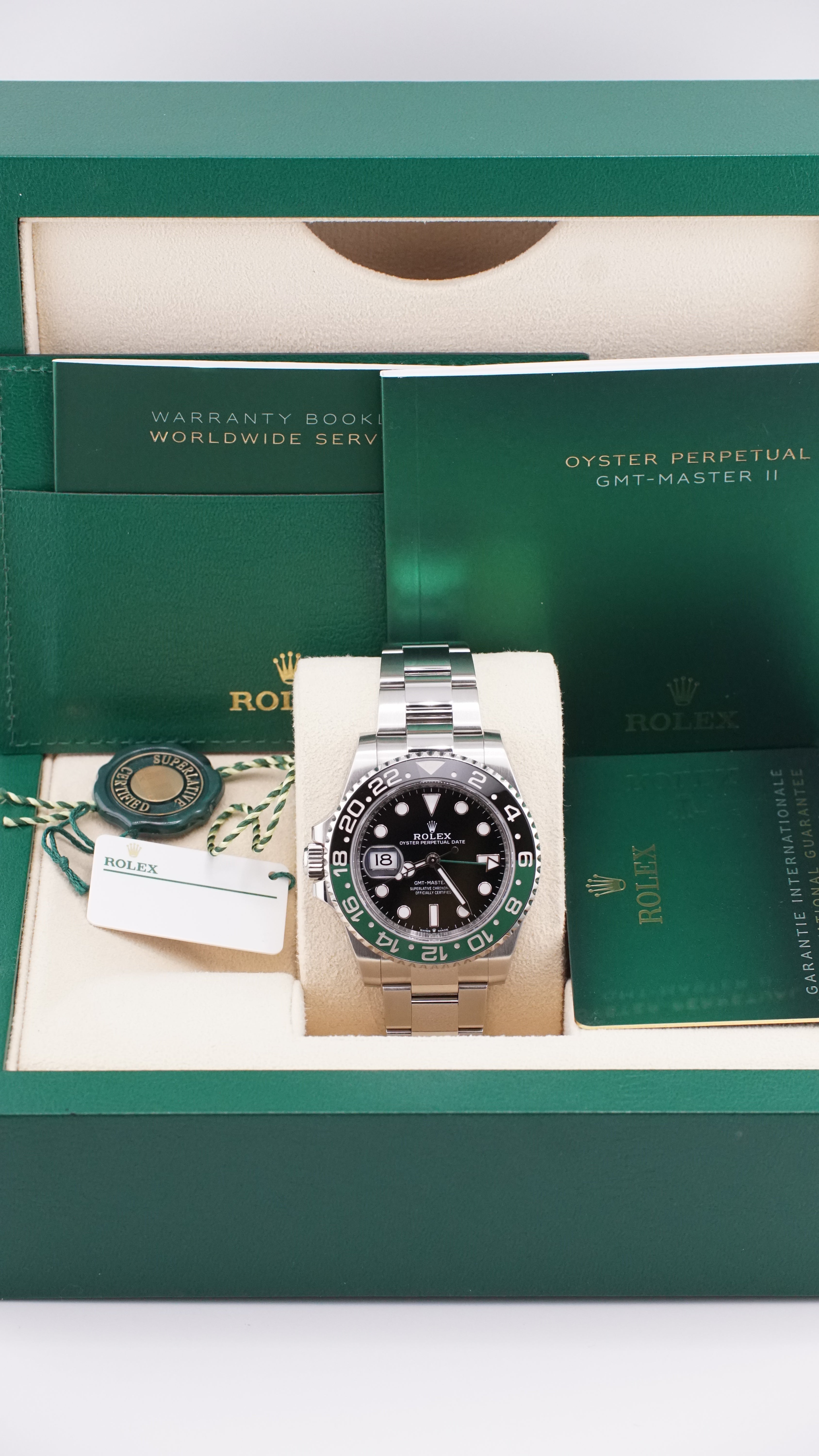 Rolex GMT Master II "Sprite" 126720VTNR (2024 Box & Papers)