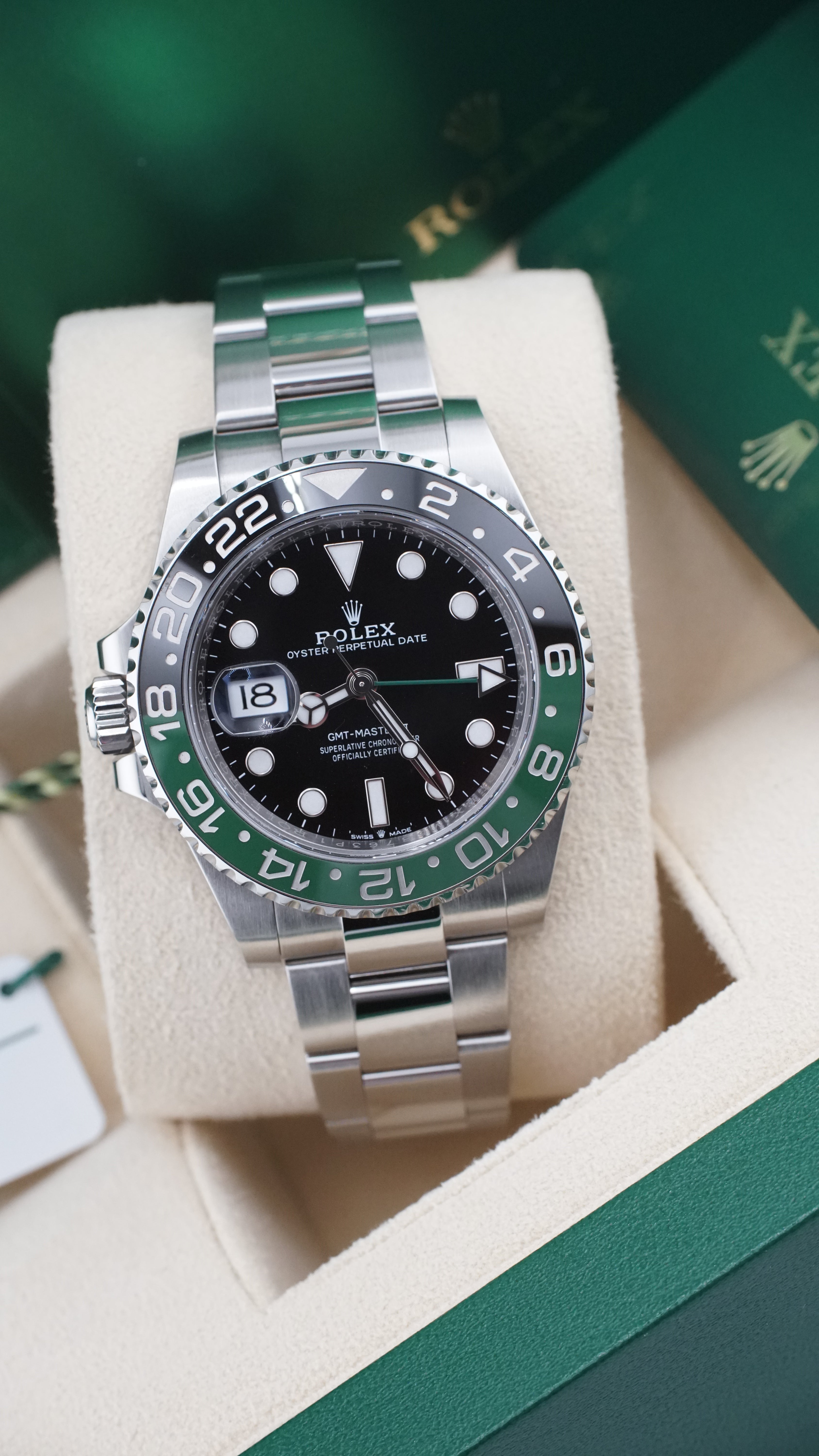 Rolex GMT Master II "Sprite" 126720VTNR (2024 Box & Papers)