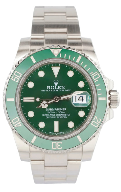 Rolex Submariner "HULK" 116610LV (2016 Box & Papers)
