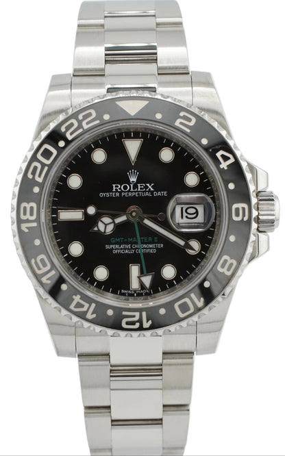 Rolex GMT Master "Green Arrow" 116710LN (2018 Box & Papers)