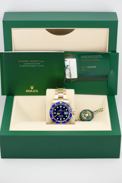 Rolex Submariner 41MM 126618LB "Bluesy" (2024 Box & Papers)