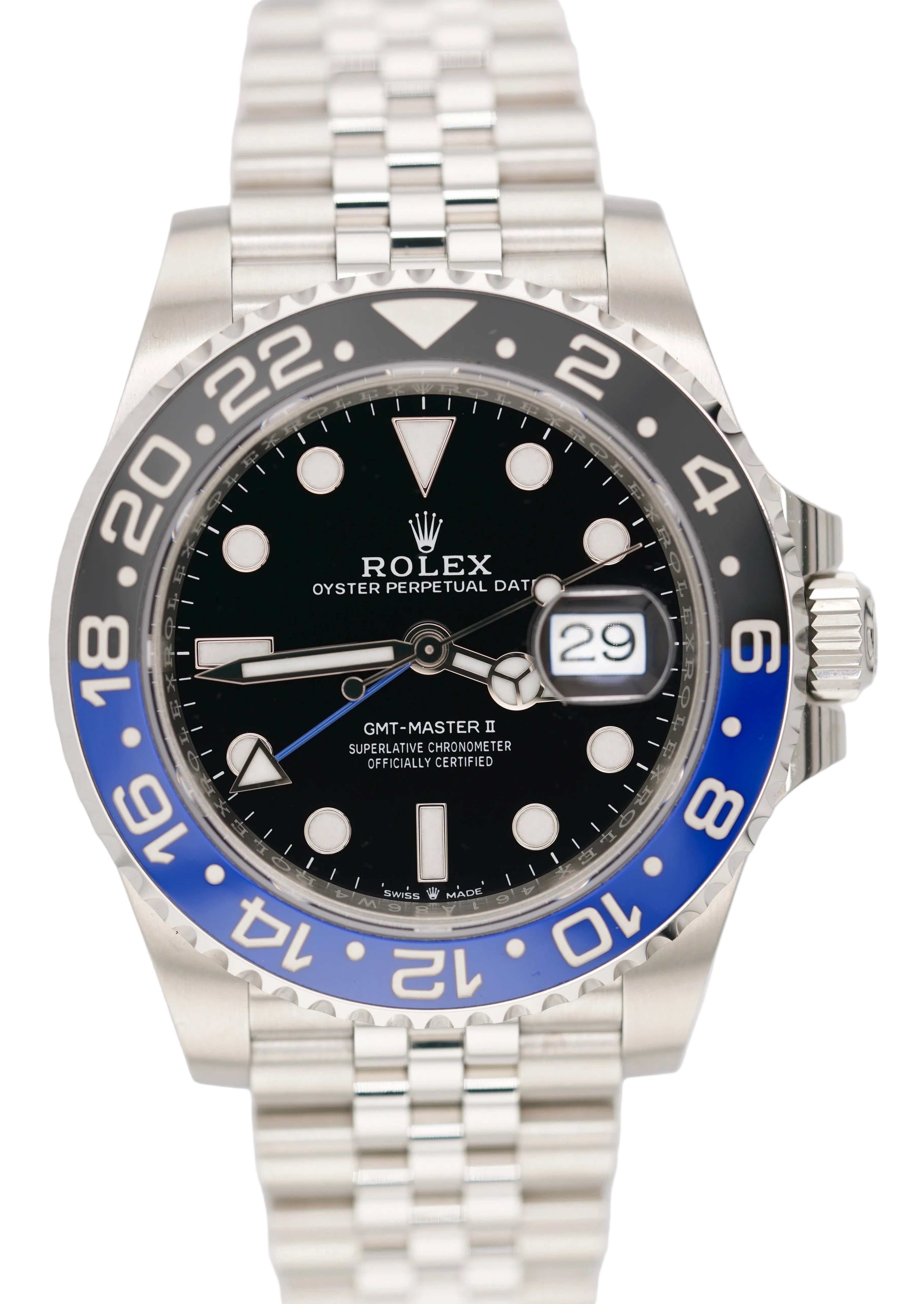 Rolex GMT Master II 126710BLNR "Batgirl" (2024 NEW Box & Papers)