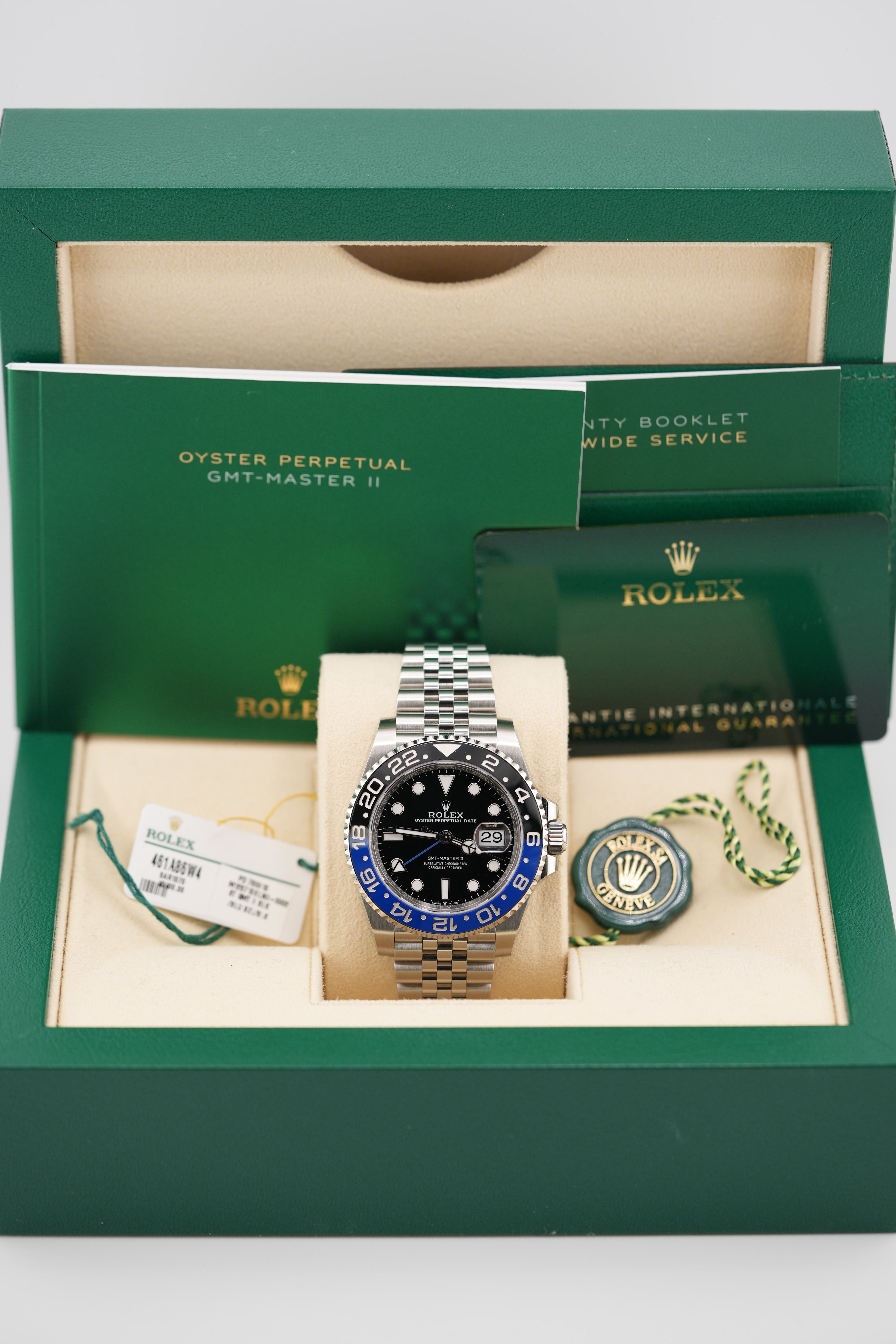 Rolex GMT Master II 126710BLNR "Batgirl" (2024 NEW Box & Papers)