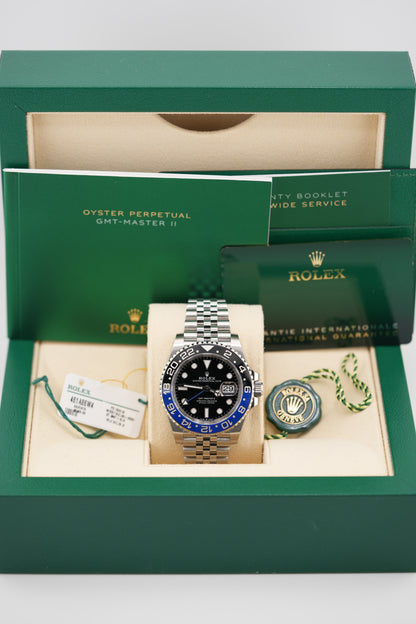 Rolex GMT Master II 126710BLNR "Batgirl" (2024 NEW Box & Papers)