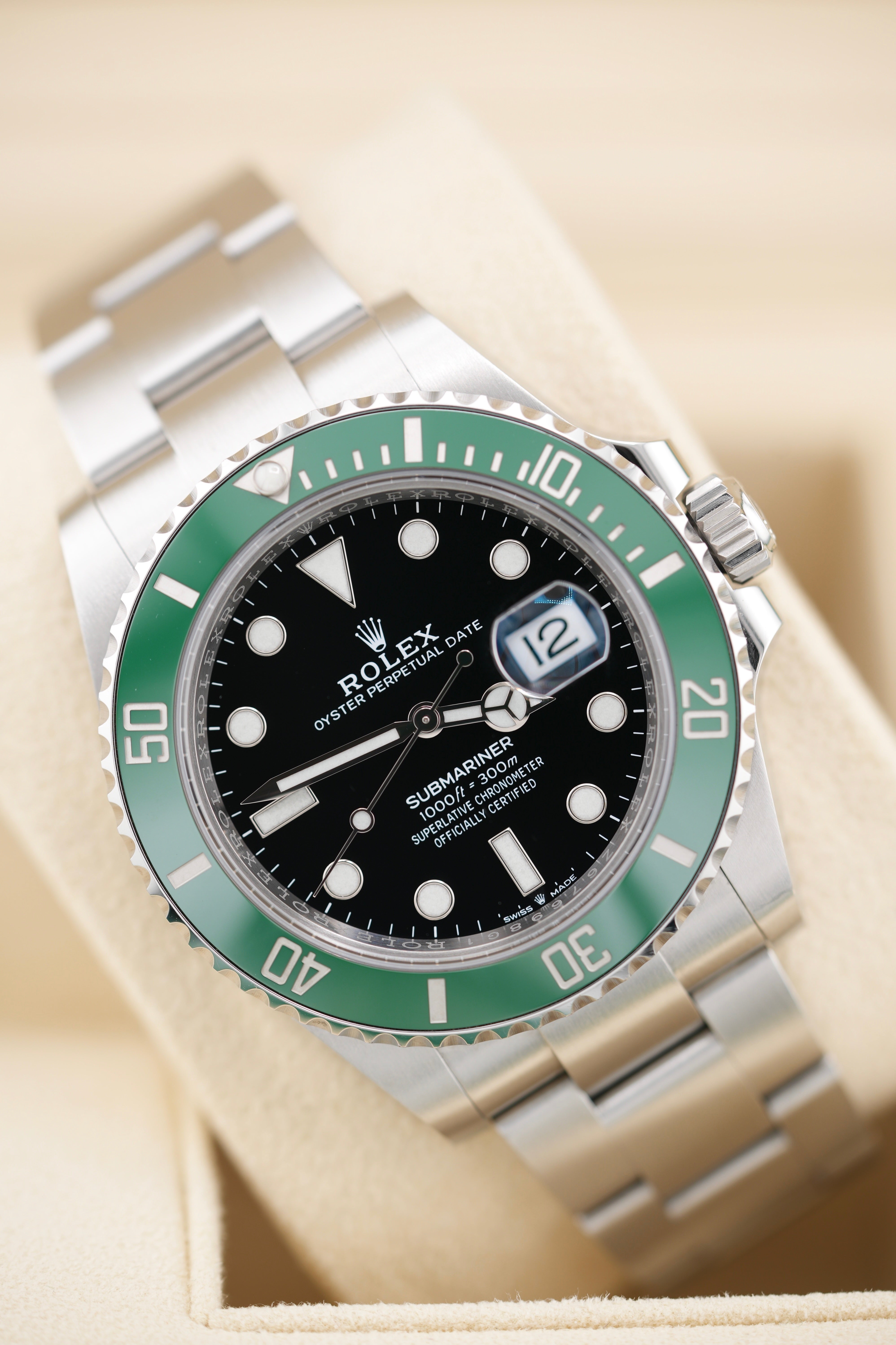 Rolex Submariner 41MM 126610LV "MK1 Starbucks" (2022 Box & Papers)