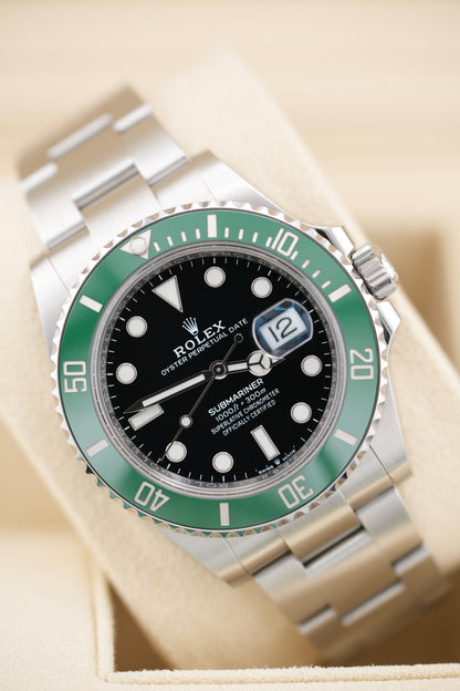 Rolex Submariner 41MM 126610LV "MK1 Starbucks" (2022 Box & Papers)