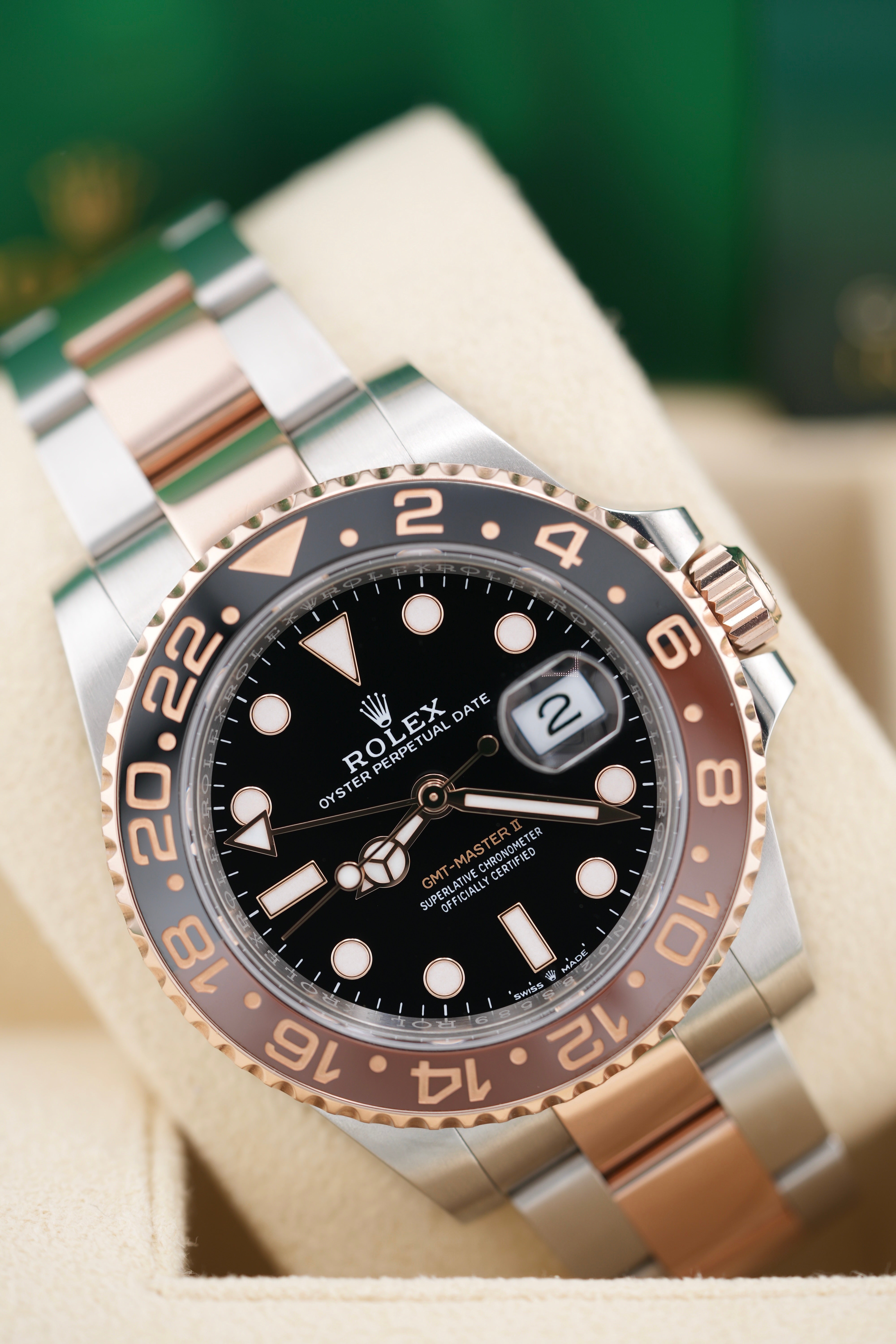 Rolex GMT Master II 126711CHNR "Rootbeer" (2024 Box & Papers)