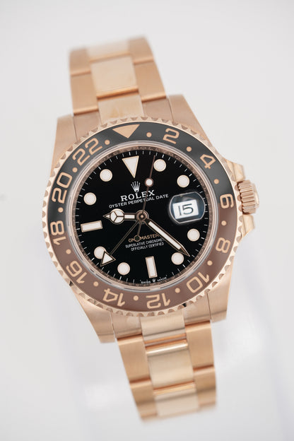 Rolex GMT Master II 126715CHNR "Rootbeer" (2021 Box & Papers)