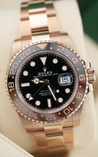 Rolex GMT Master II 126715CHNR "Rootbeer" (2021 Box & Papers)