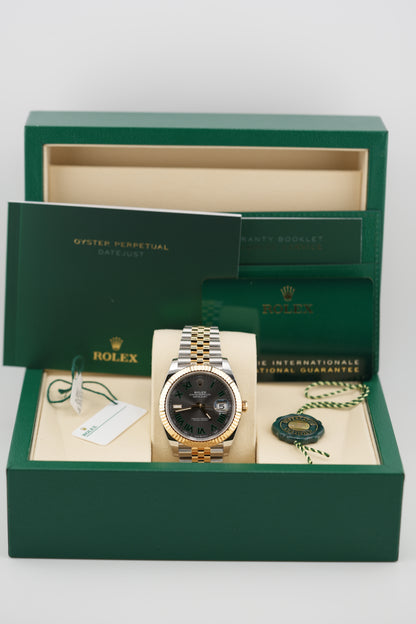 Rolex Datejust 41MM 126333 "Wimbledon" (2026 NEW Box & Papers)
