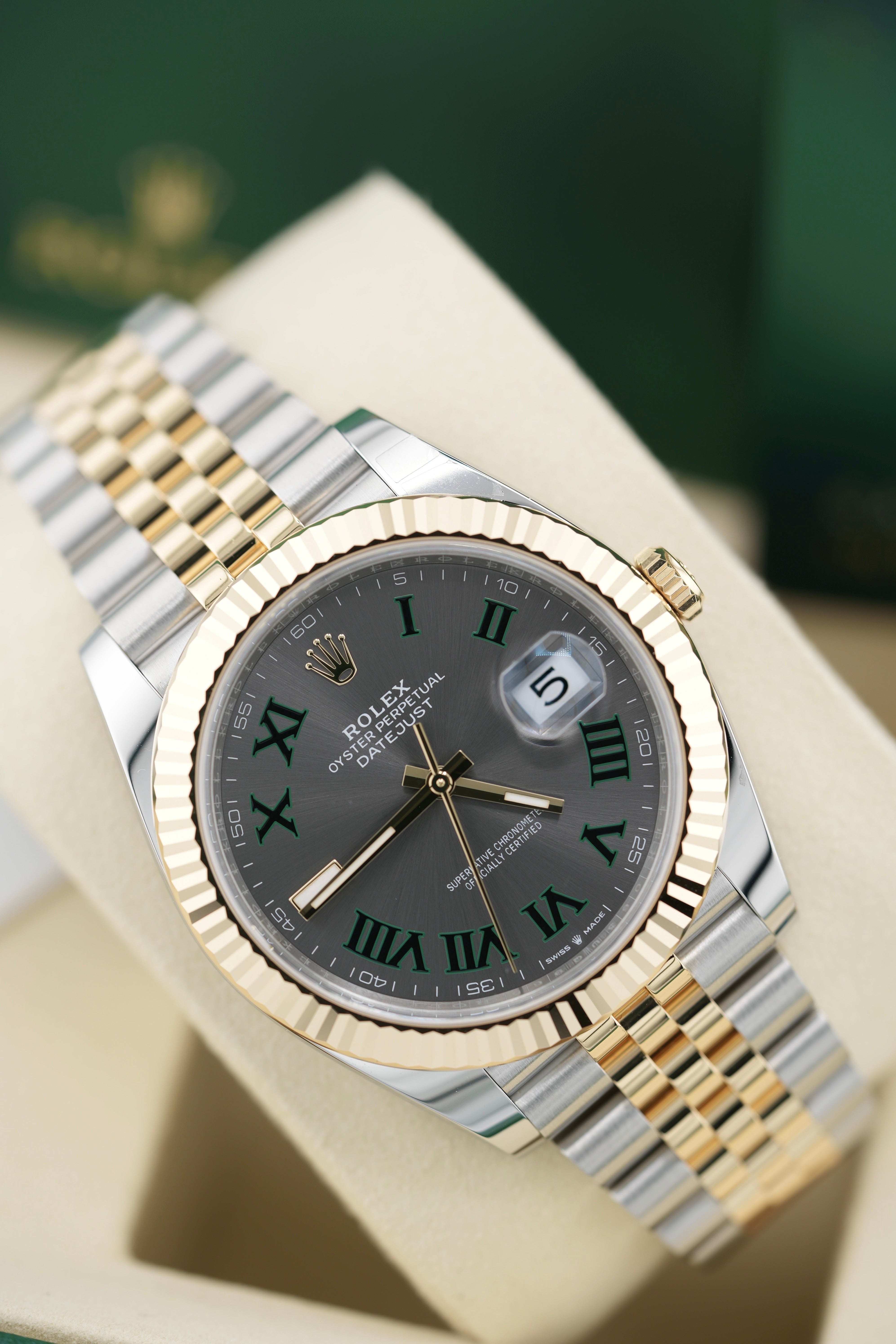 Rolex Datejust 41MM 126333 "Wimbledon" (2026 NEW Box & Papers)