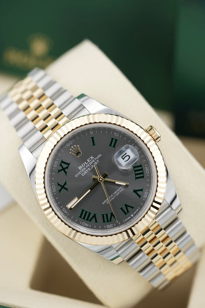Rolex Datejust 41MM 126333 "Wimbledon" (2026 NEW Box & Papers)