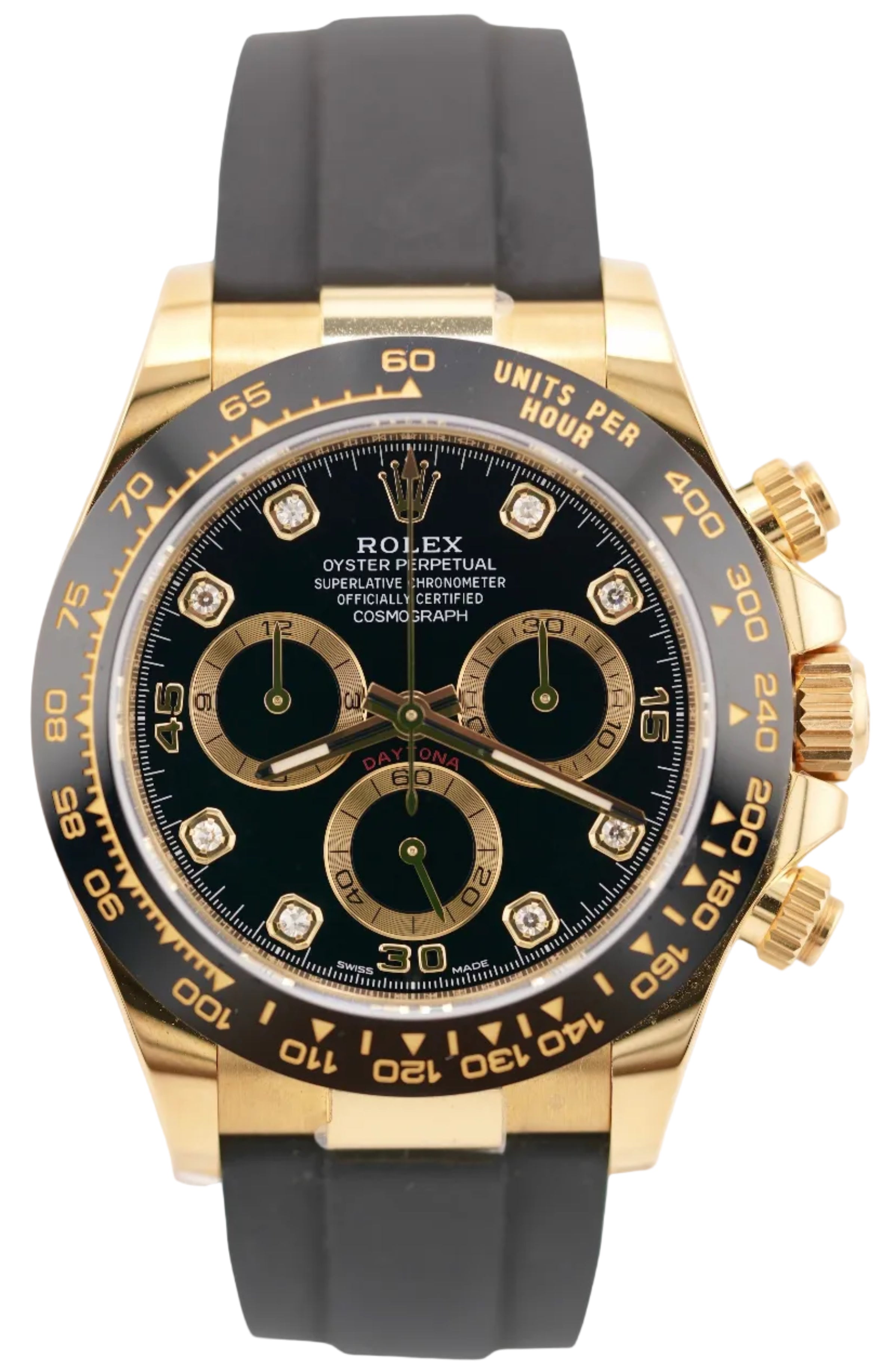 Rolex Daytona 116518LN Black Diamond Dial (2022 Box & Papers)