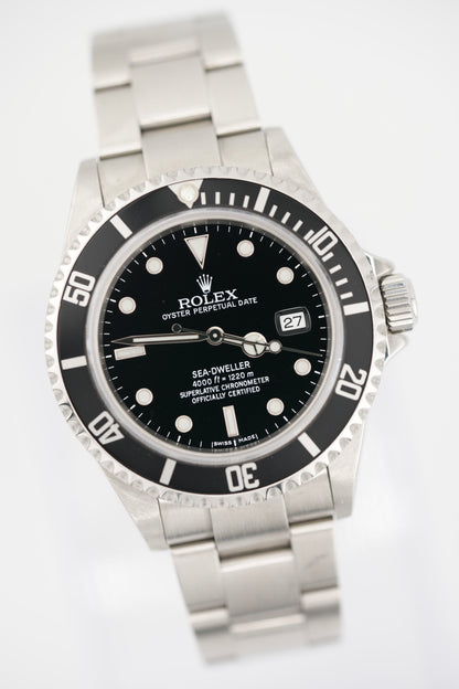 Rolex Sea-dweller 16600 (2008 Box & Papers)