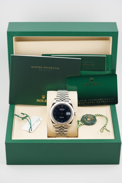 Rolex Datejust 41mm 126334 "Royal Blue" (UNWORN 2026 Box & Papers)