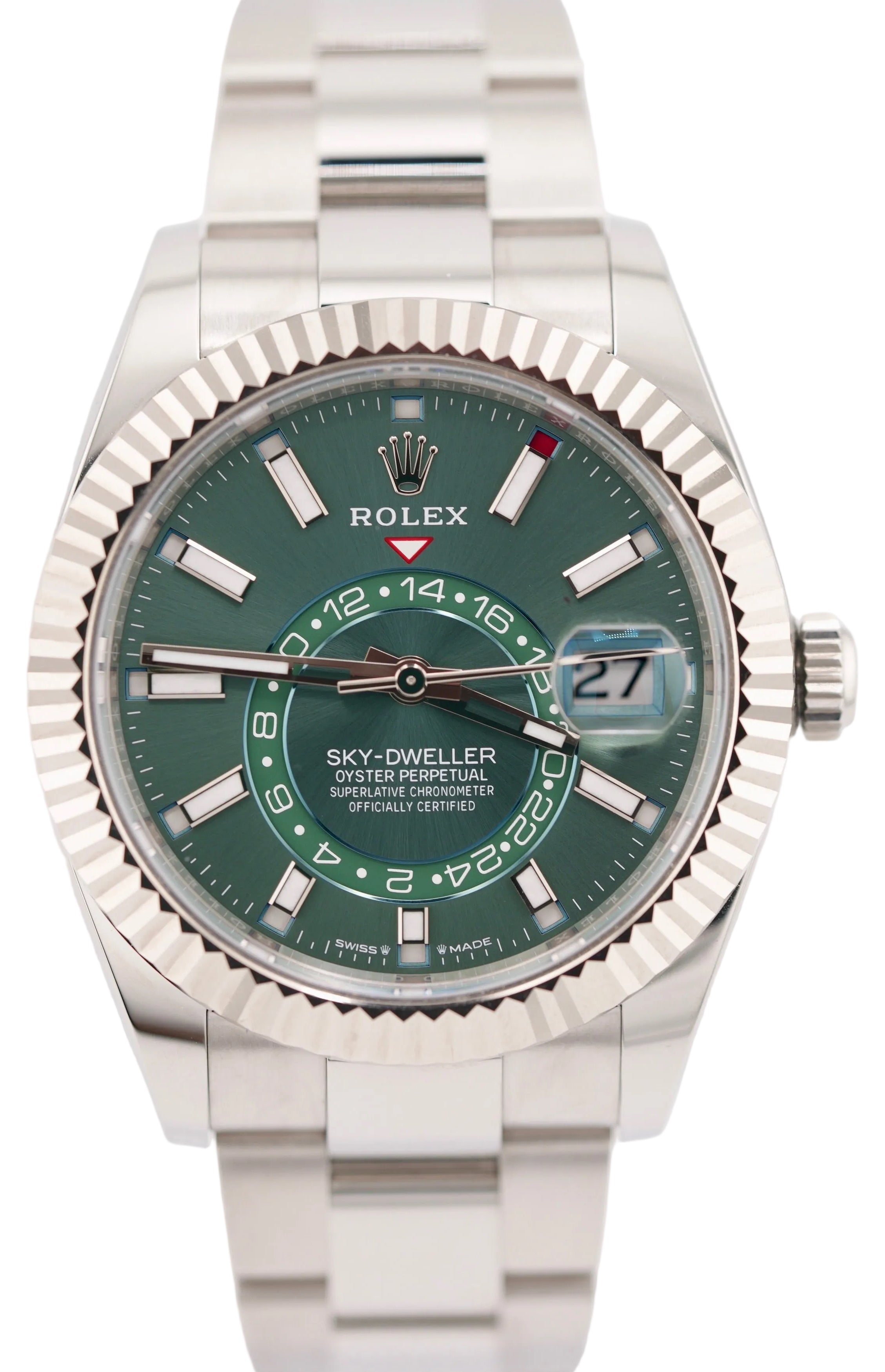 Rolex Skydweller 336934 "Mint Green" (2026 Box & Papers)