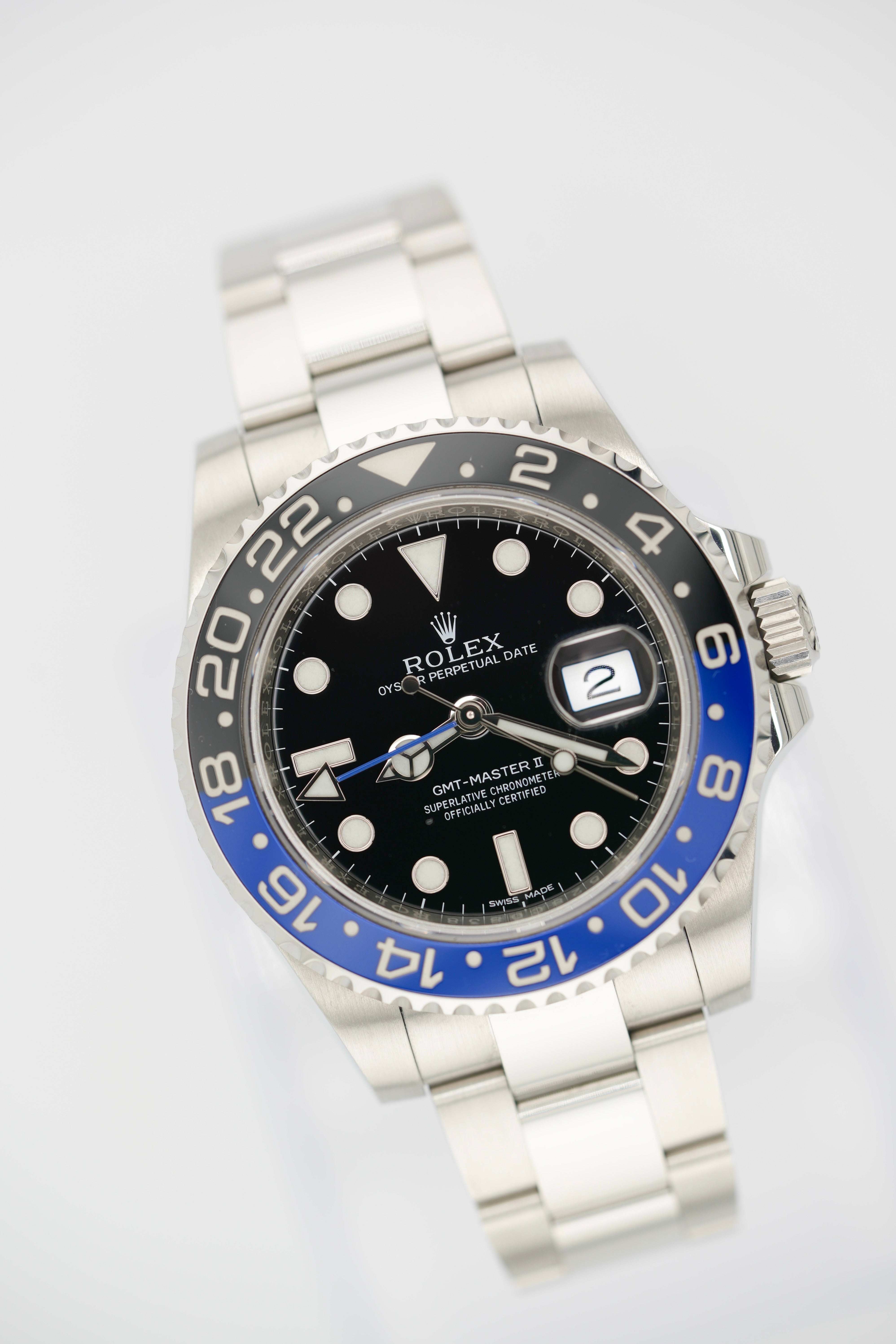 Rolex GMT Master II 116710BLNR "Batman" (2016 Box & Papers)