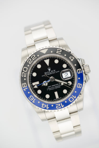 Rolex GMT Master II 116710BLNR "Batman" (2016 Box & Papers)