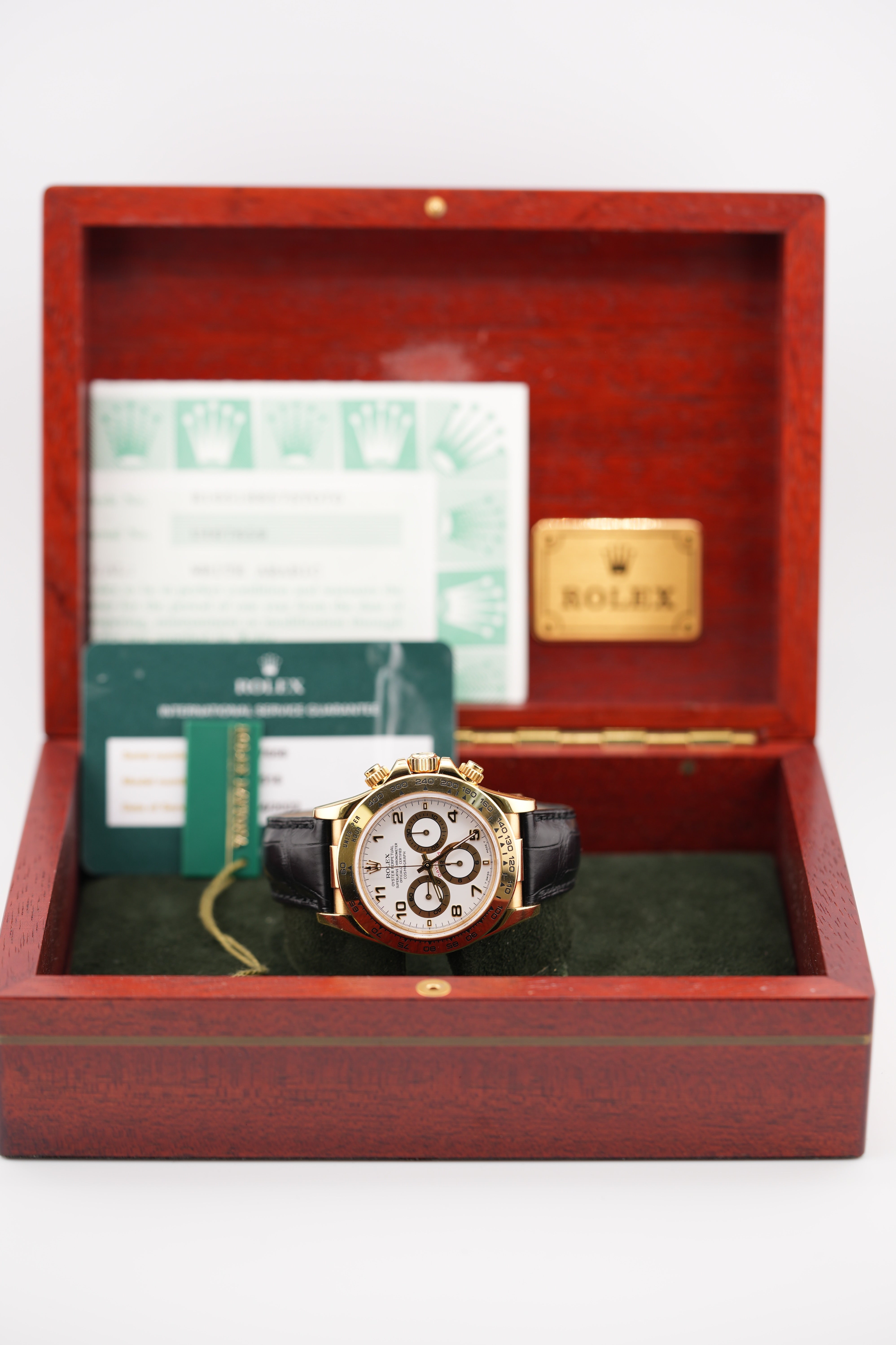Rolex Daytona 16518 "Zenith" (Collectors Set Box & Papers)