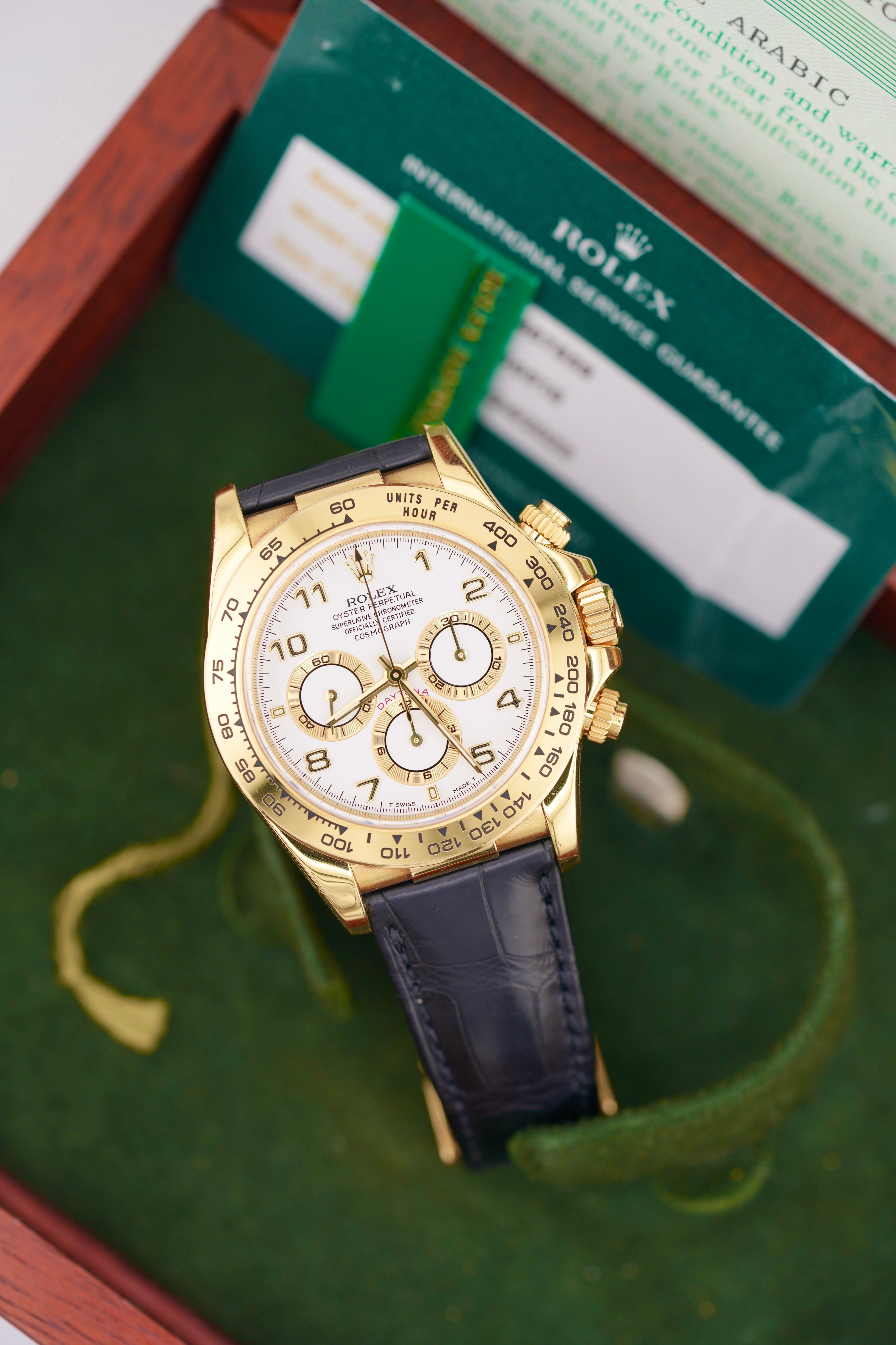Rolex Daytona 16518 "Zenith" (Collectors Set Box & Papers)