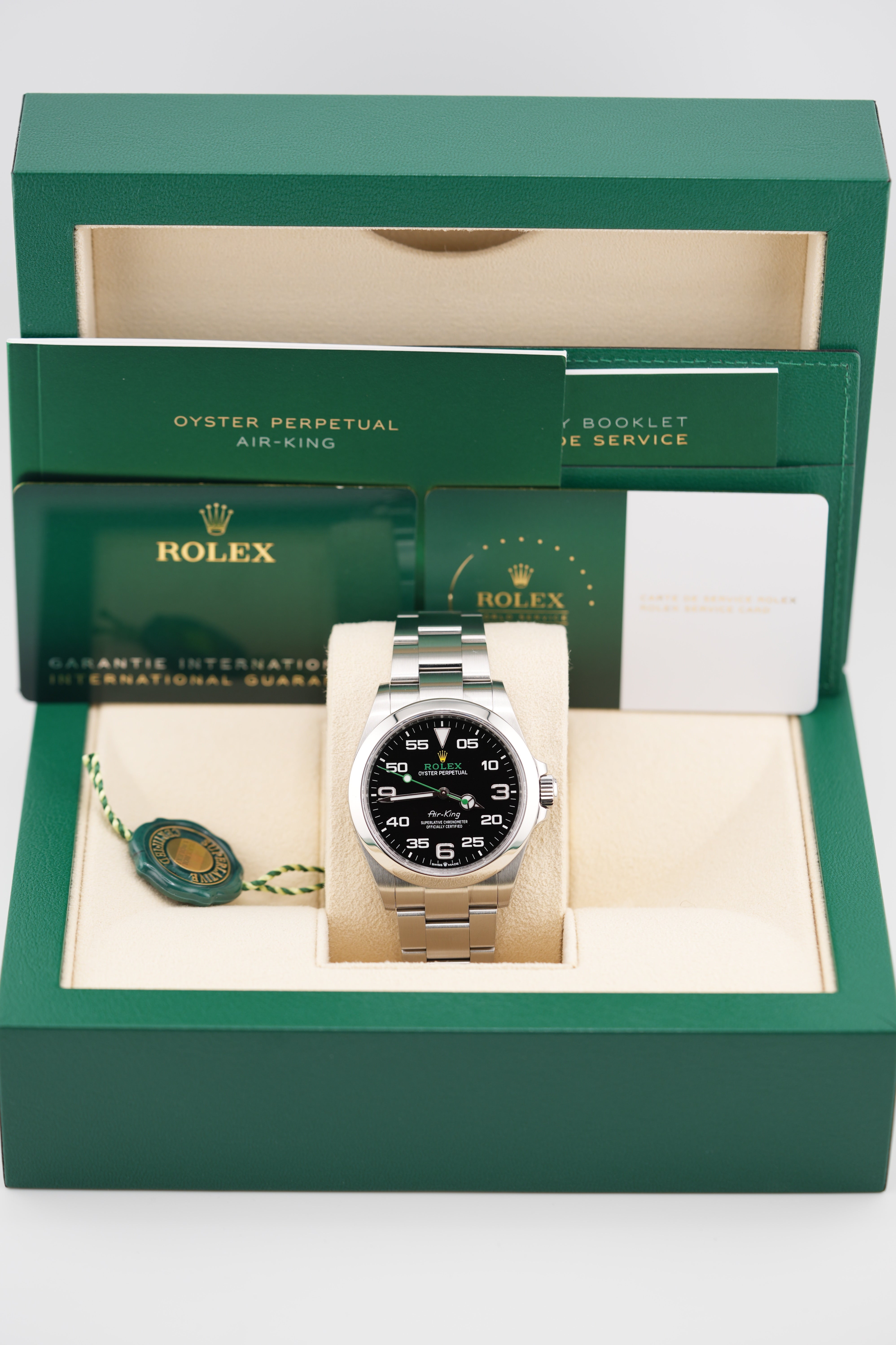 Rolex Airking 126900 (2026 RSC Box & Papers)