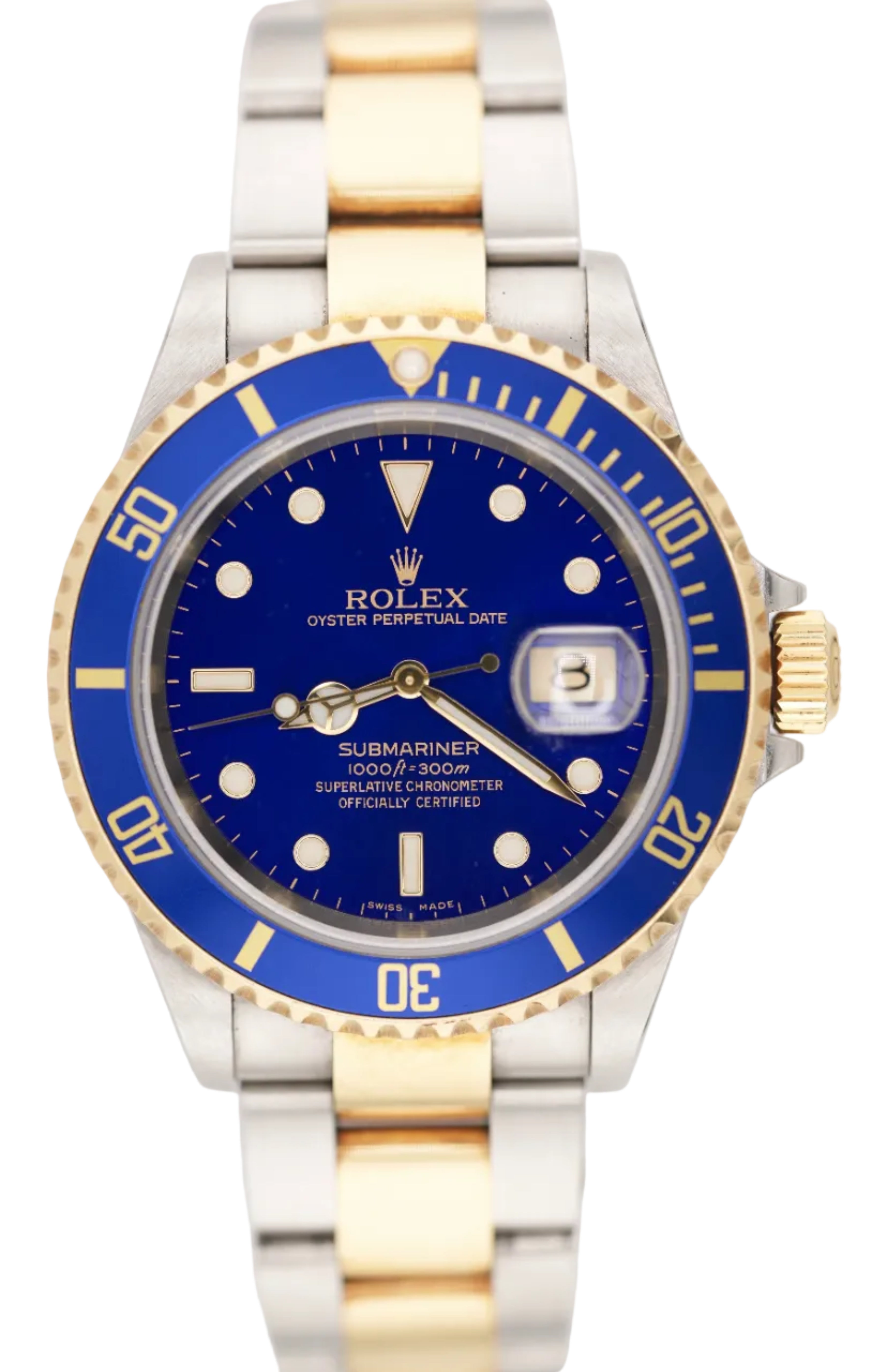 Rolex Submariner 16613LB "Bluesy" (2005 Collectors Set)