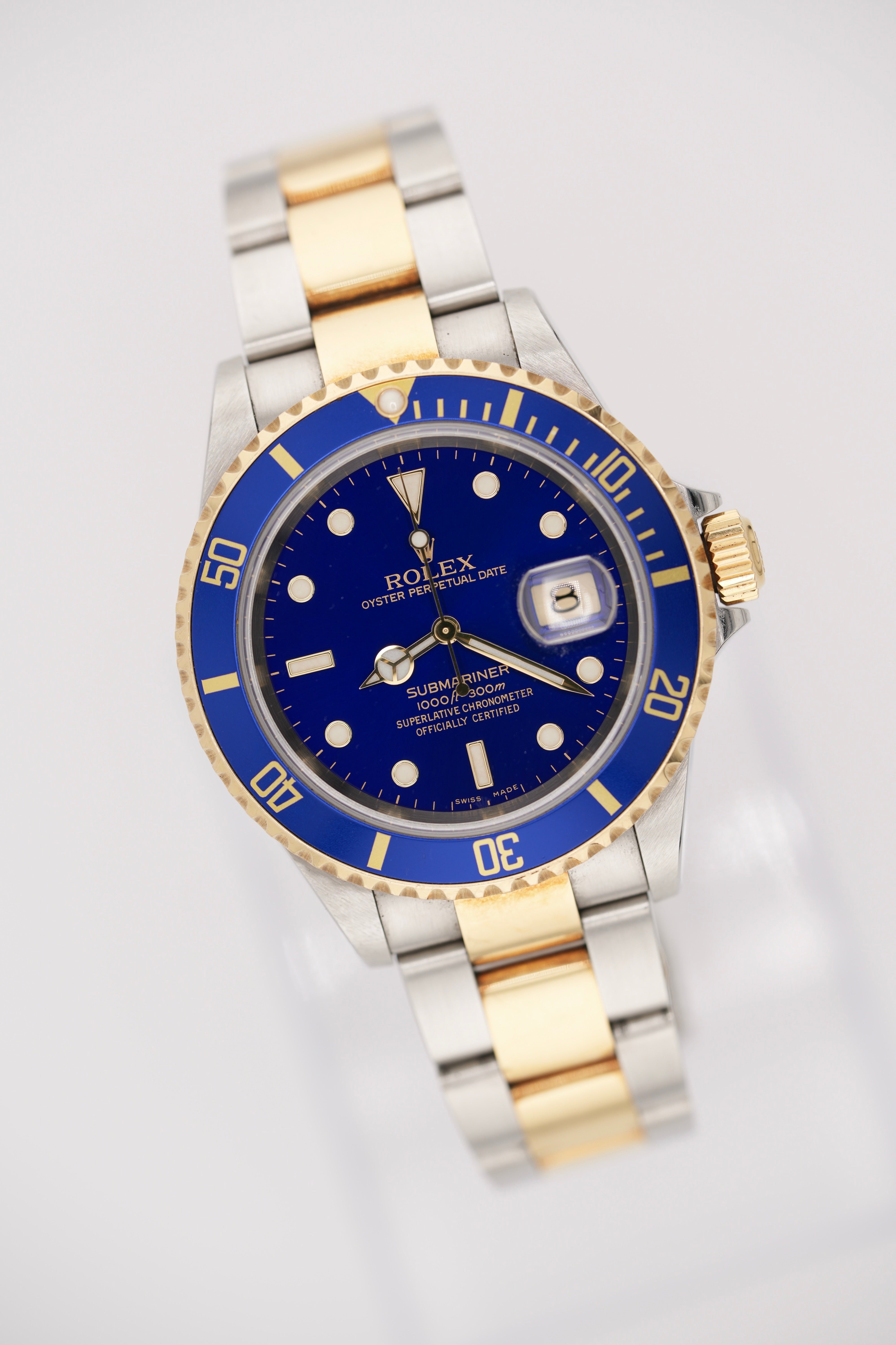 Rolex Submariner 16613LB "Bluesy" (2005 Collectors Set)