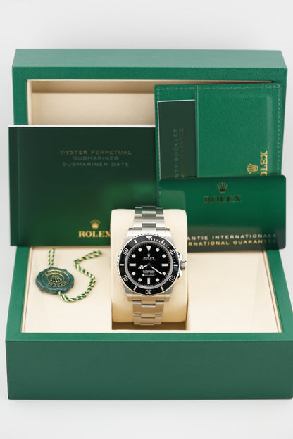 Rolex Submariner 41MM 124060 "No-date" (2025 NEW Box & Papers)