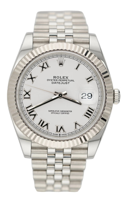 Rolex Datejust 41MM 126334 "White Roman" (2022 Box & Papers)