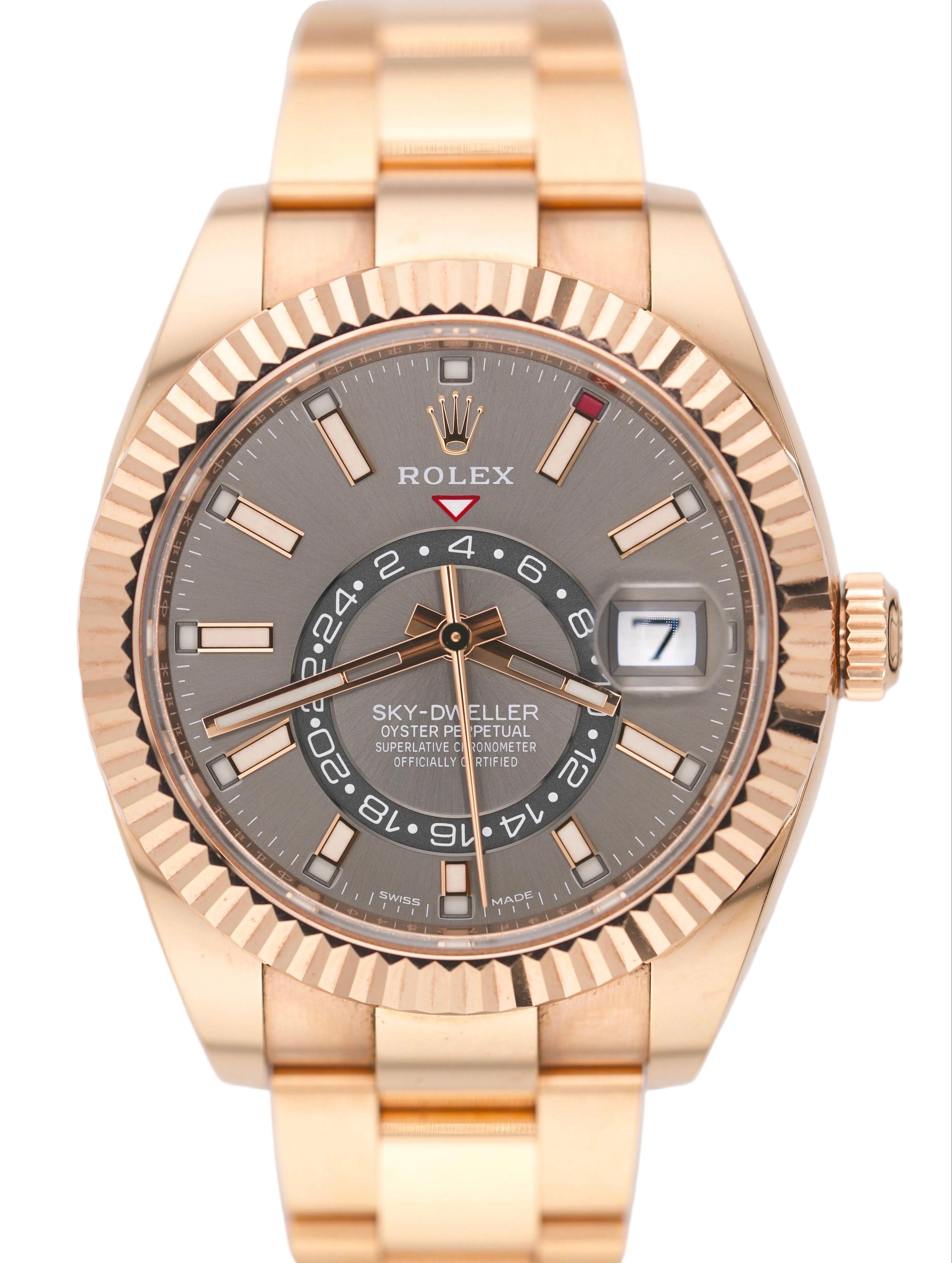 Rolex Sky-Dweller 326935 "Rhodium" (2022 Box & Papers)