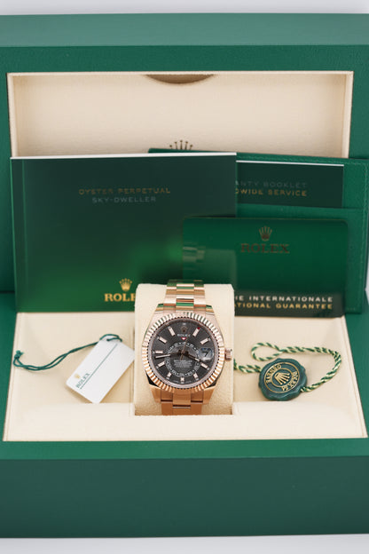 Rolex Sky-Dweller 326935 "Rhodium" (2022 Box & Papers)