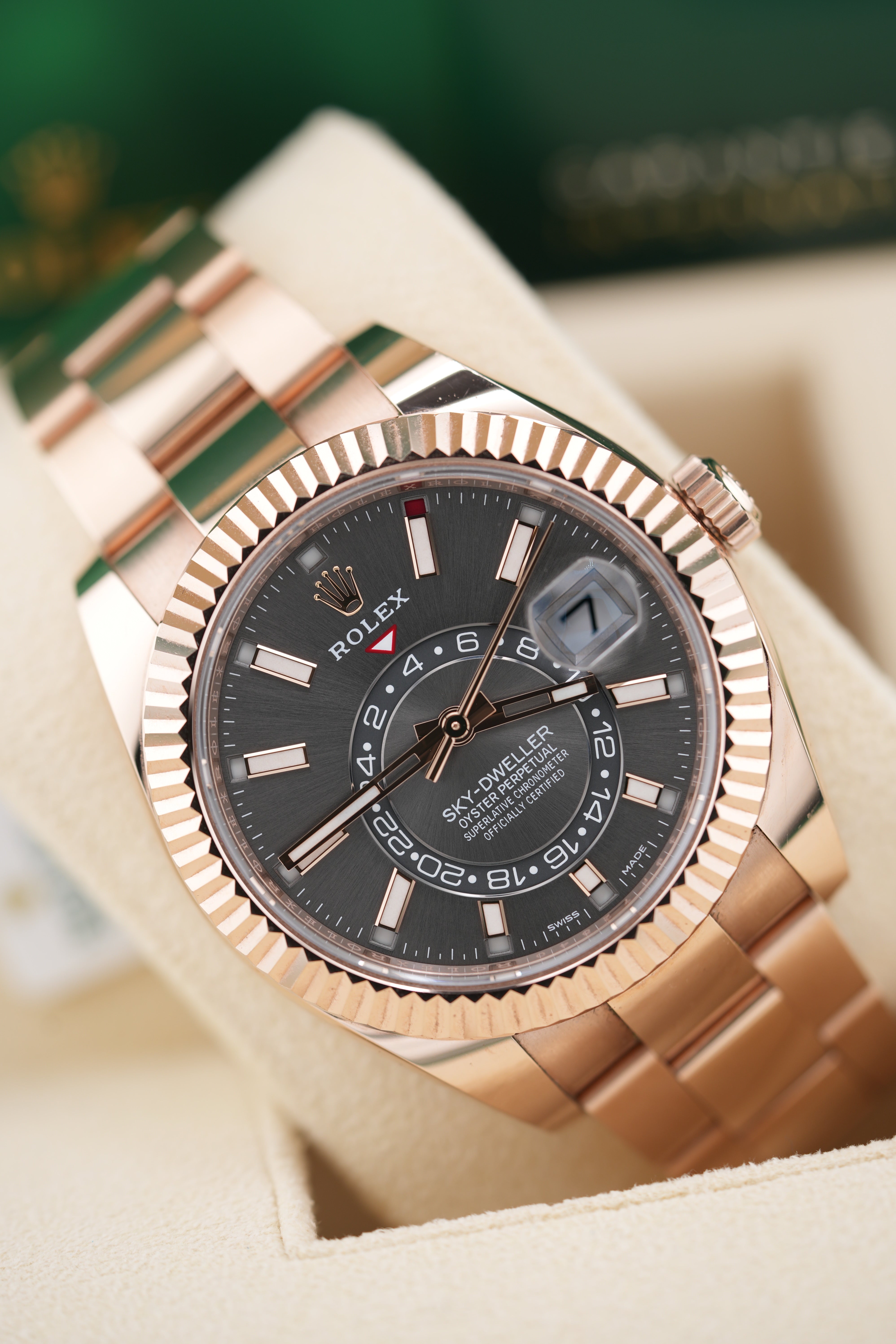 Rolex Sky-Dweller 326935 "Rhodium" (2022 Box & Papers)