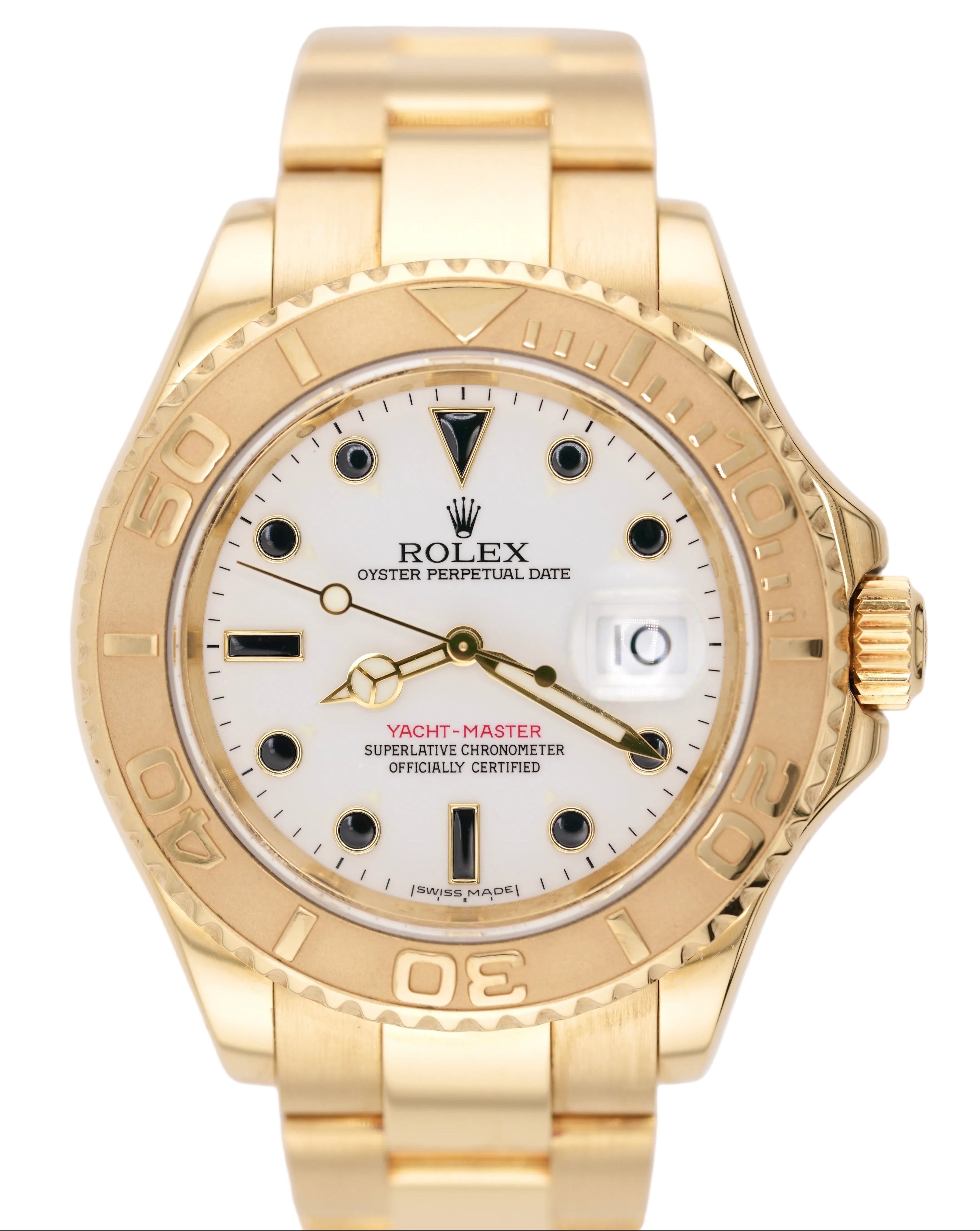 Rolex Yacht-master 16628 "Solid Gold" (2007 Box & Papers)