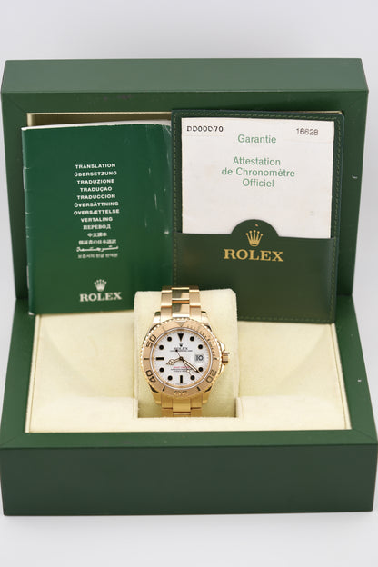 Rolex Yacht-master 16628 "Solid Gold" (2007 Box & Papers)