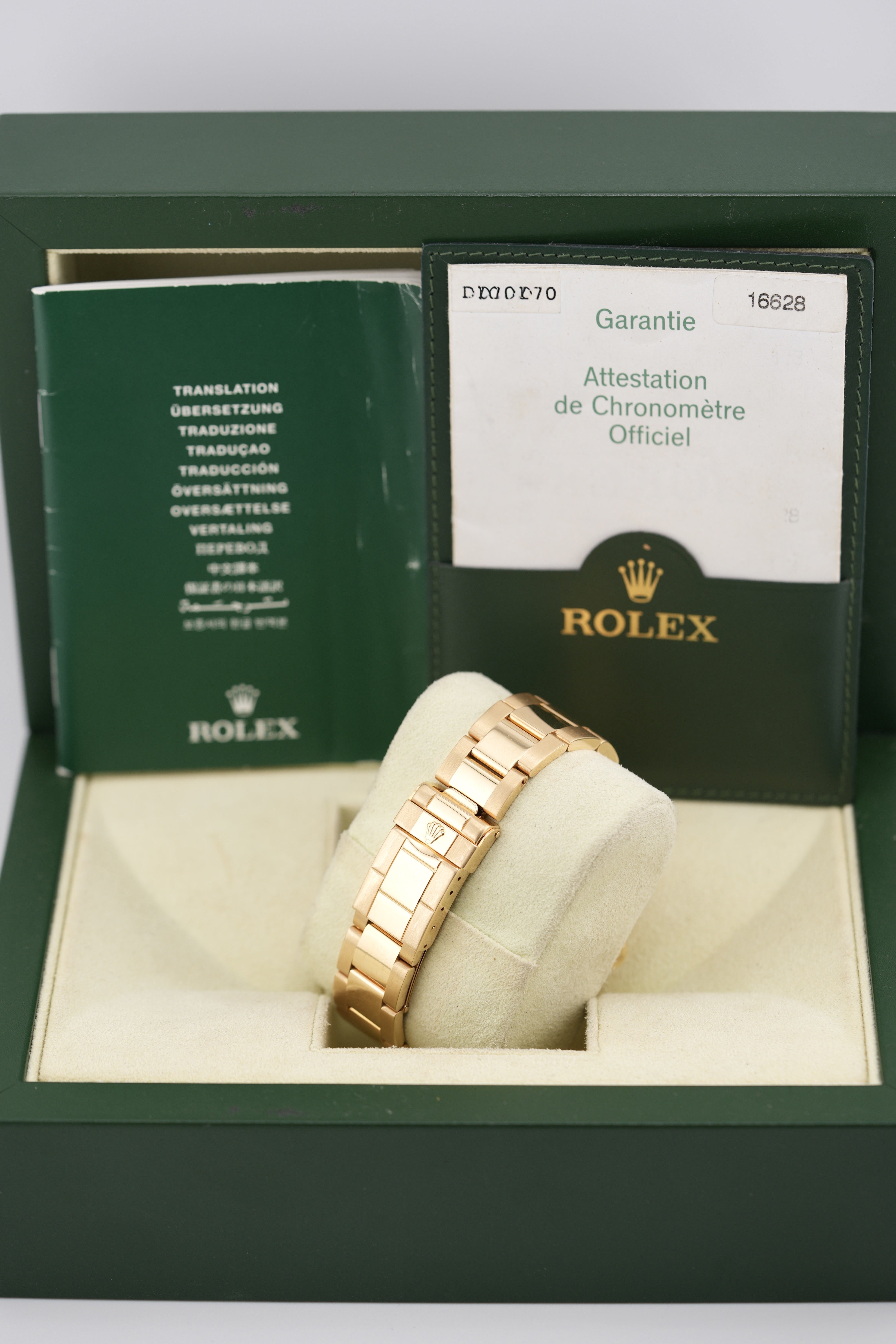 Rolex Yacht-master 16628 "Solid Gold" (2007 Box & Papers)