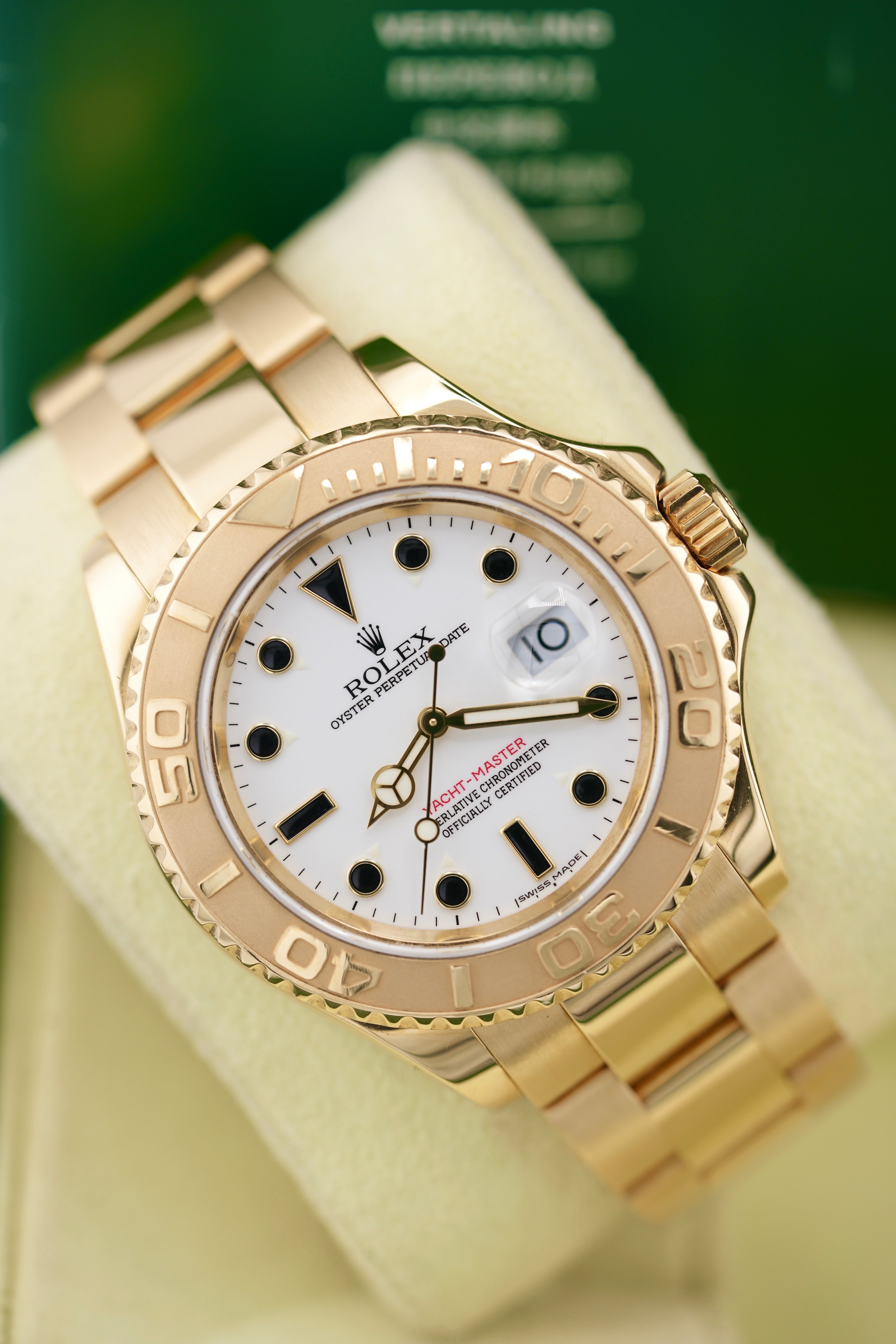 Rolex Yacht-master 16628 "Solid Gold" (2007 Box & Papers)