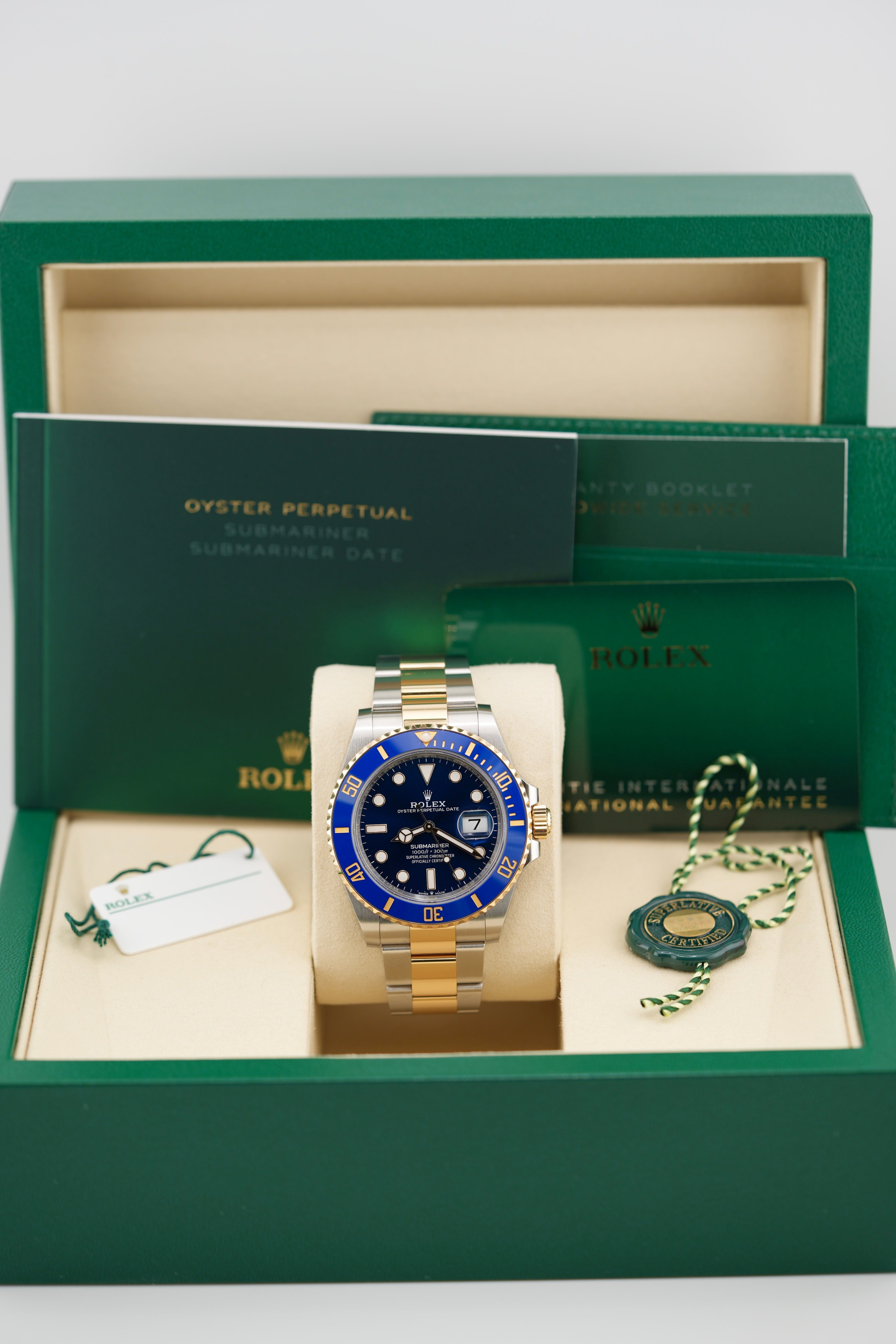 Rolex Submariner 41MM 126613LB "Bluesy" (2025 Box & Papers)