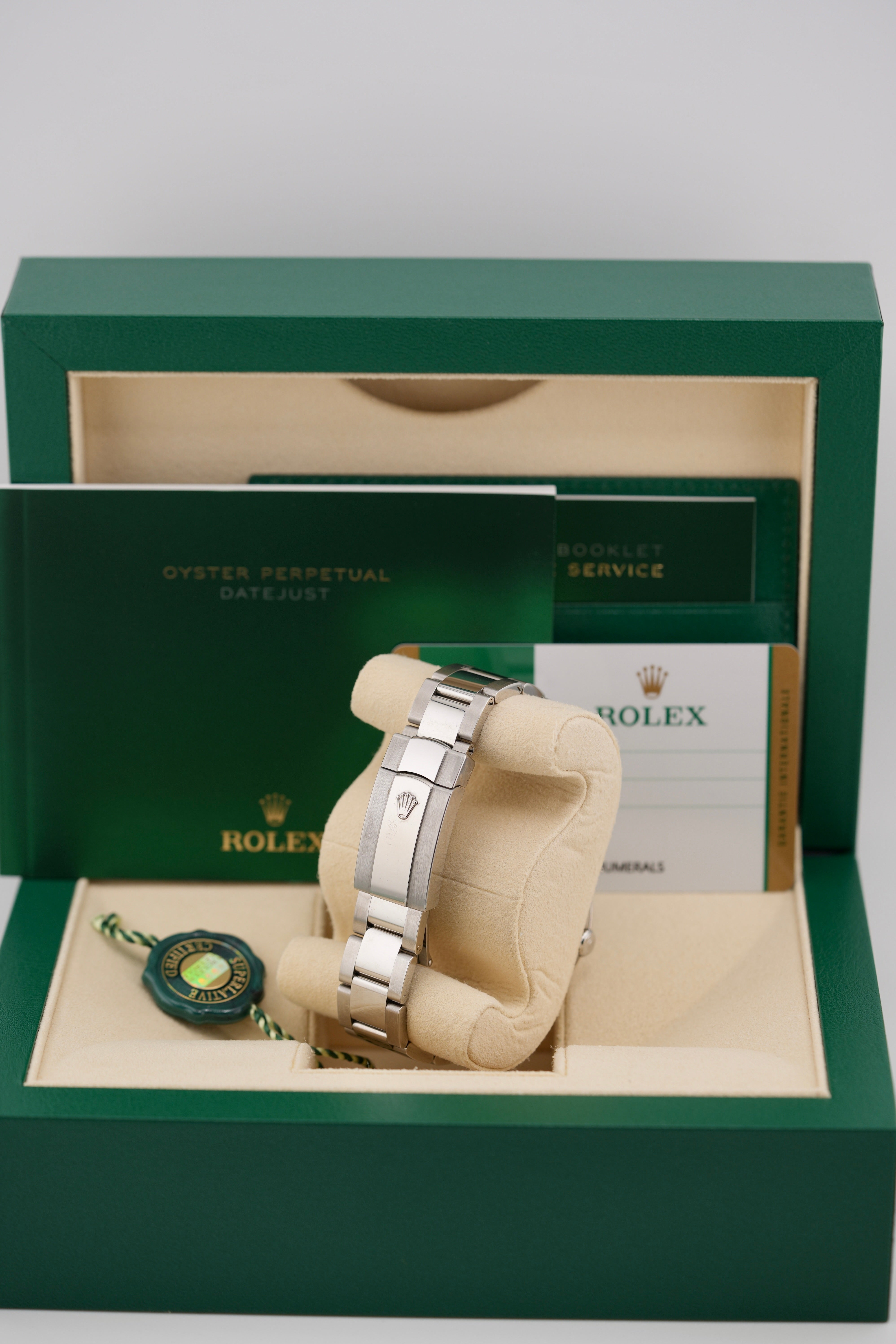 Rolex Datejust 126334 "White Roman" (2019 Box & Papers)