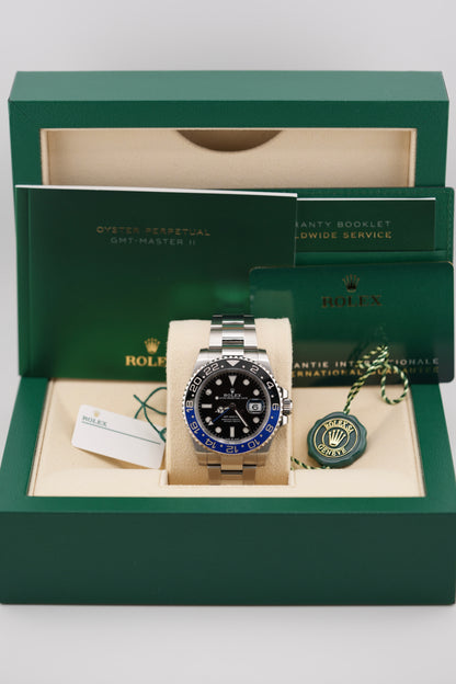 Rolex GMT Master II 126710BLNR "Batman" (2021 Box & Papers)