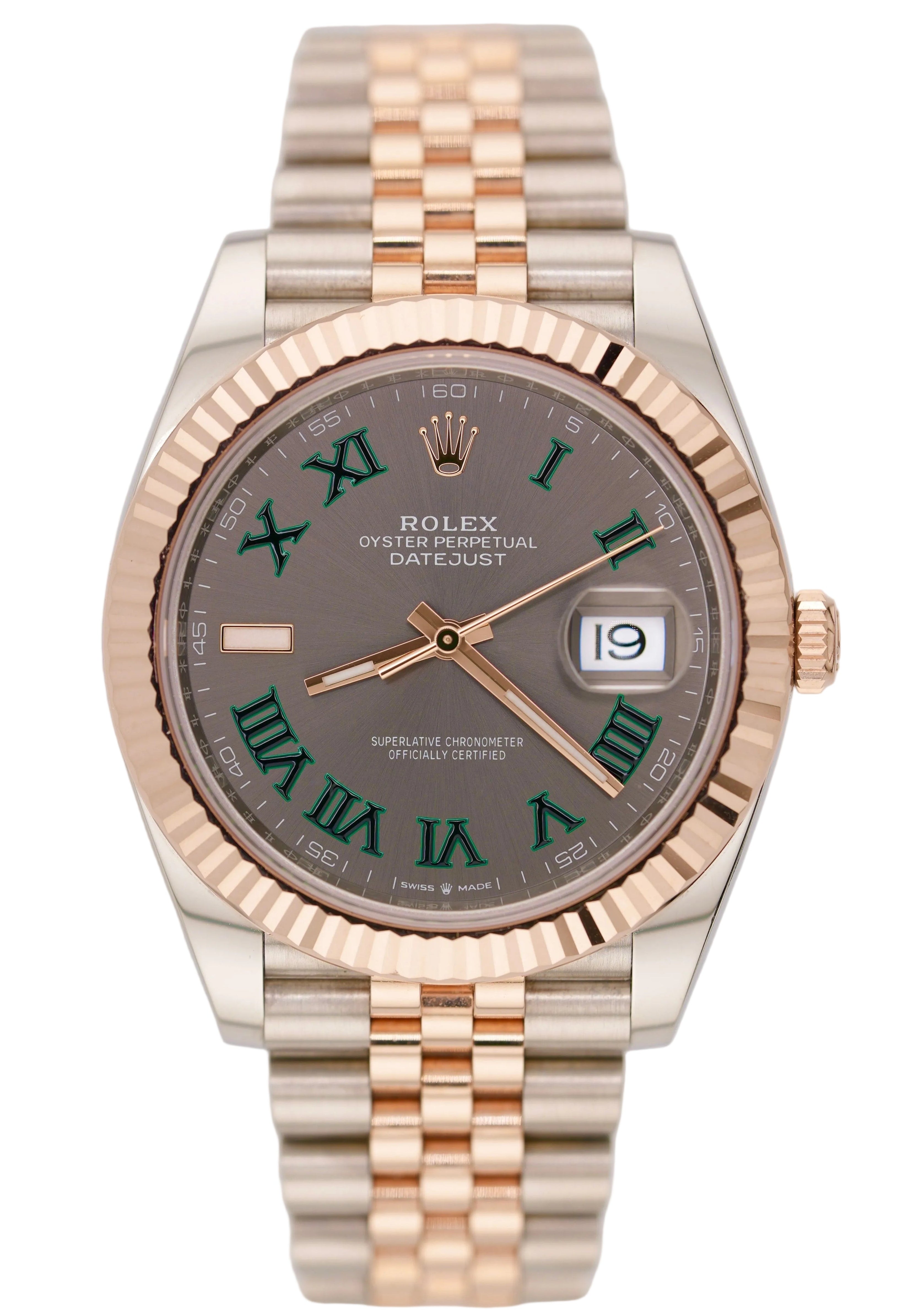 Rolex Datejust 41mm 126331 "Wimbledon" (2025 Box & Papers)