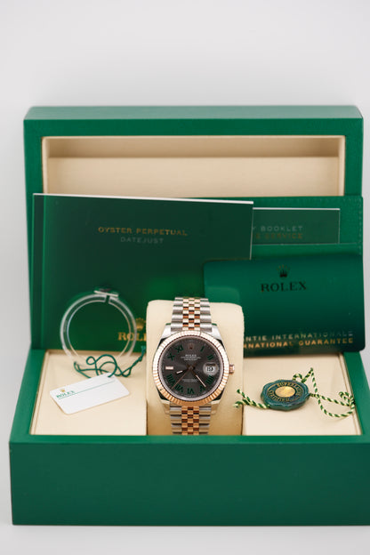 Rolex Datejust 41mm 126331 "Wimbledon" (2025 Box & Papers)