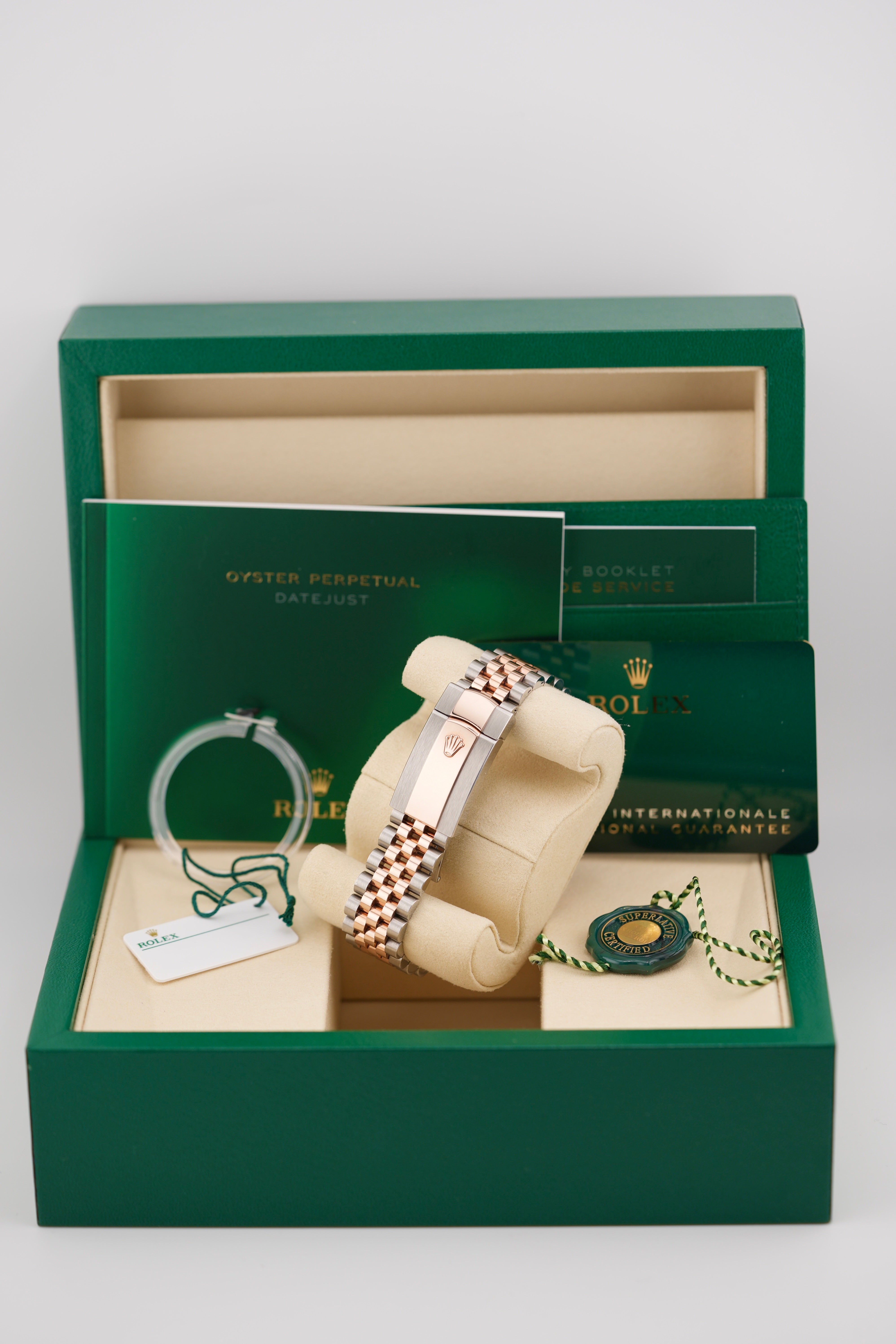 Rolex Datejust 41mm 126331 "Wimbledon" (2025 Box & Papers)