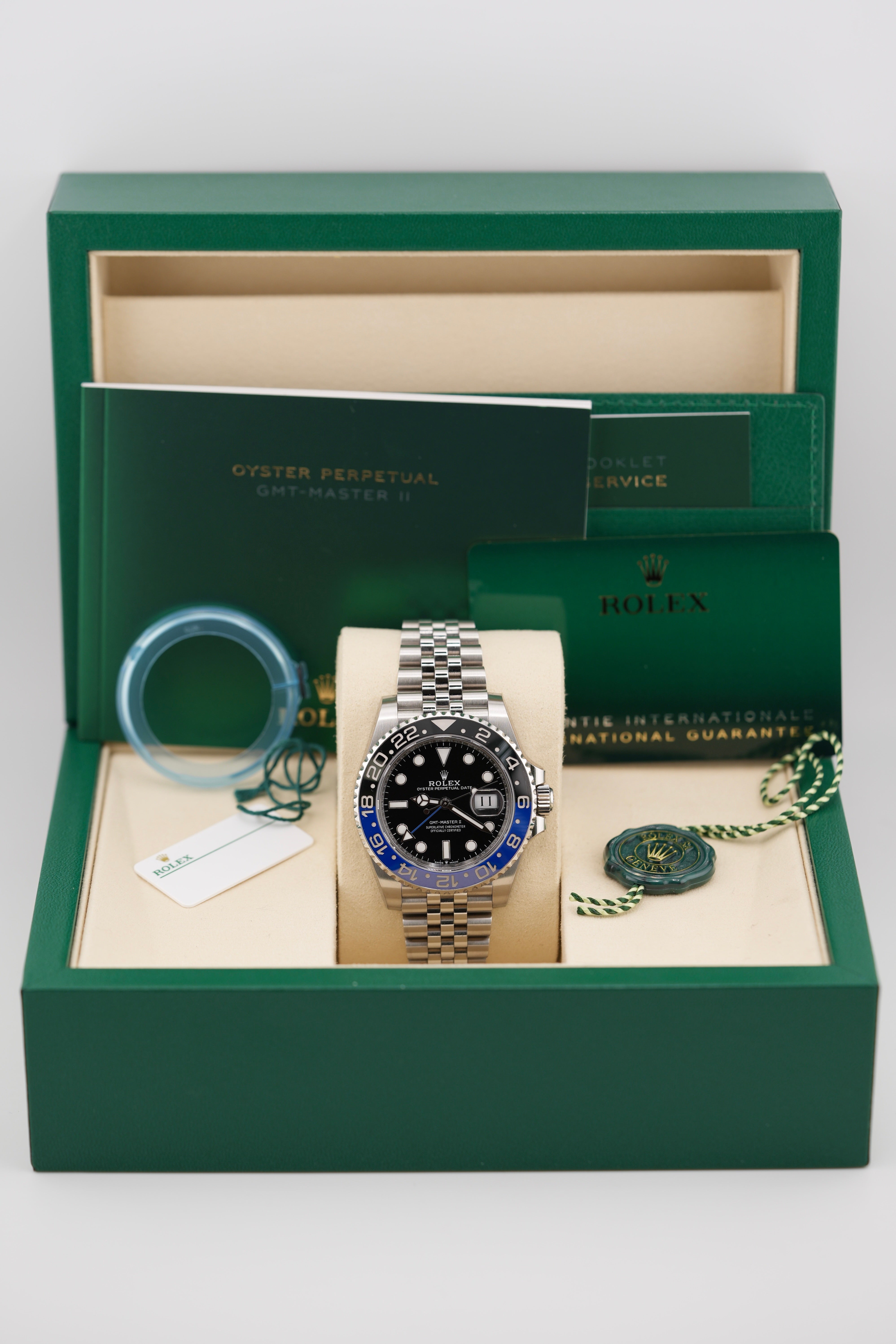 Rolex GMT Master II 126710BLNR "Batgirl" (2025 Box & Papers)