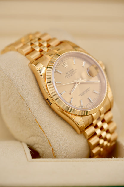 Rolex Datejust 36MM 116238 "Super-jubilee" (2015 UNWORN Box & Papers)